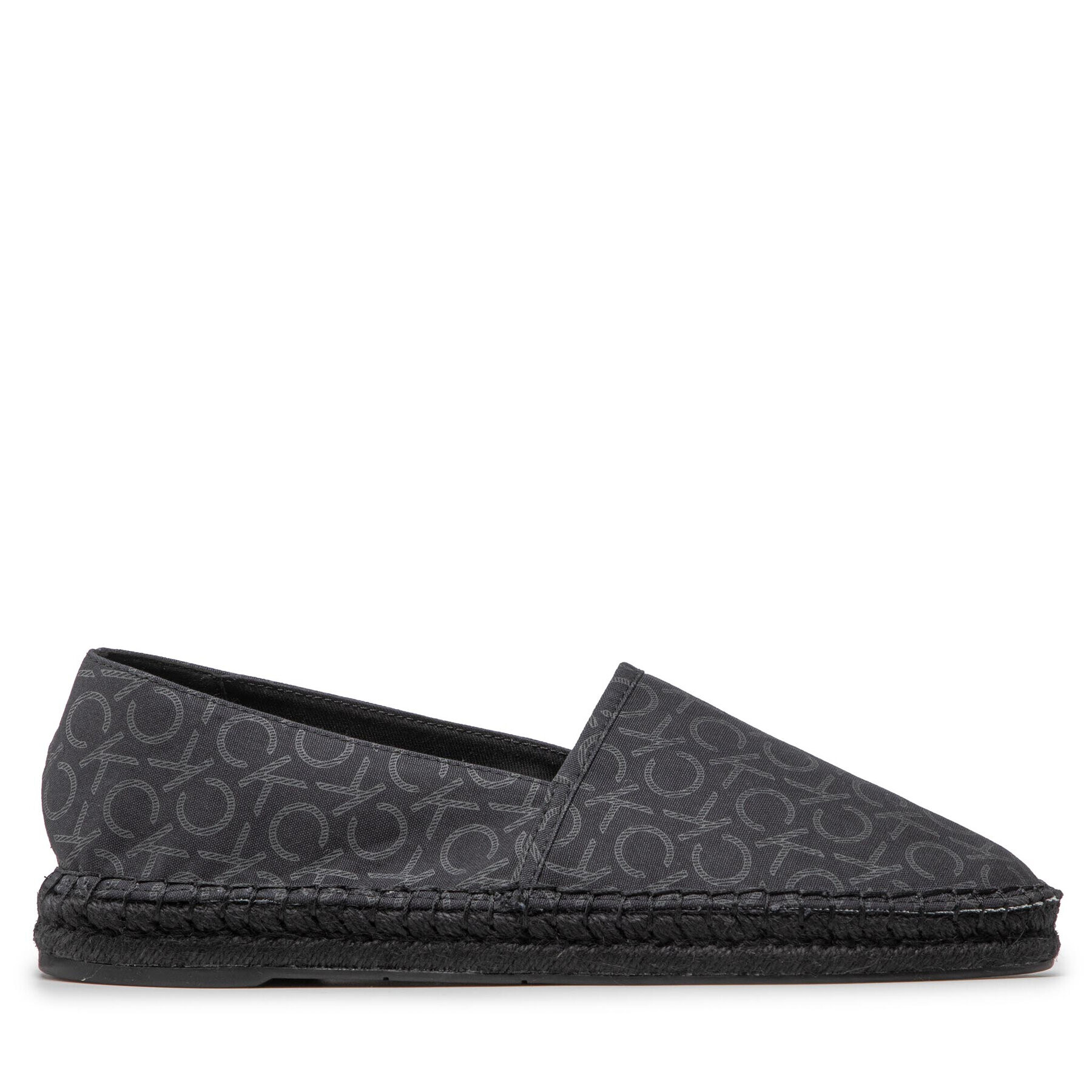 Calvin Klein Еспадрили Espadrille Cv Mono HM0HM00533 Черен - Pepit.bg