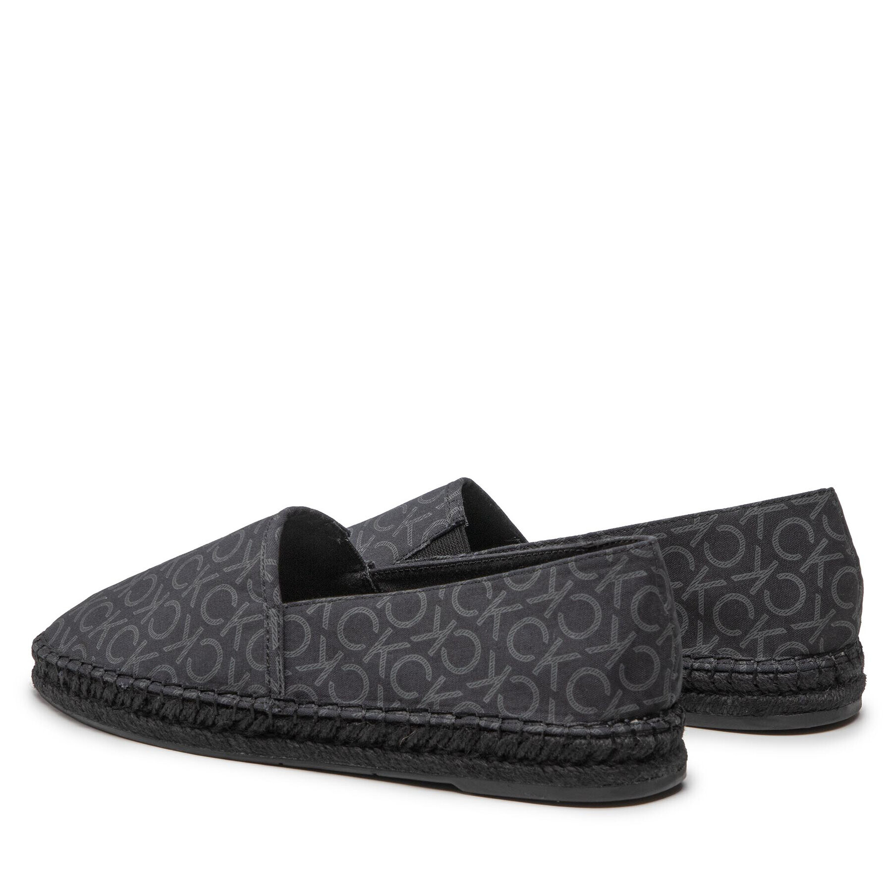 Calvin Klein Еспадрили Espadrille Cv Mono HM0HM00533 Черен - Pepit.bg