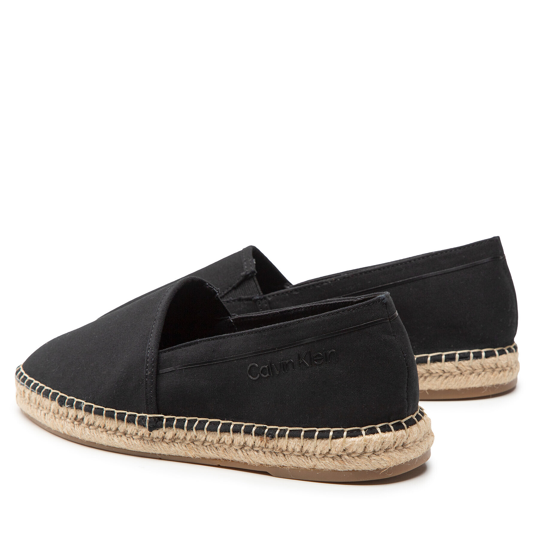 Calvin Klein Еспадрили Espadrille Cv Ns HM0HM00539 Черен - Pepit.bg