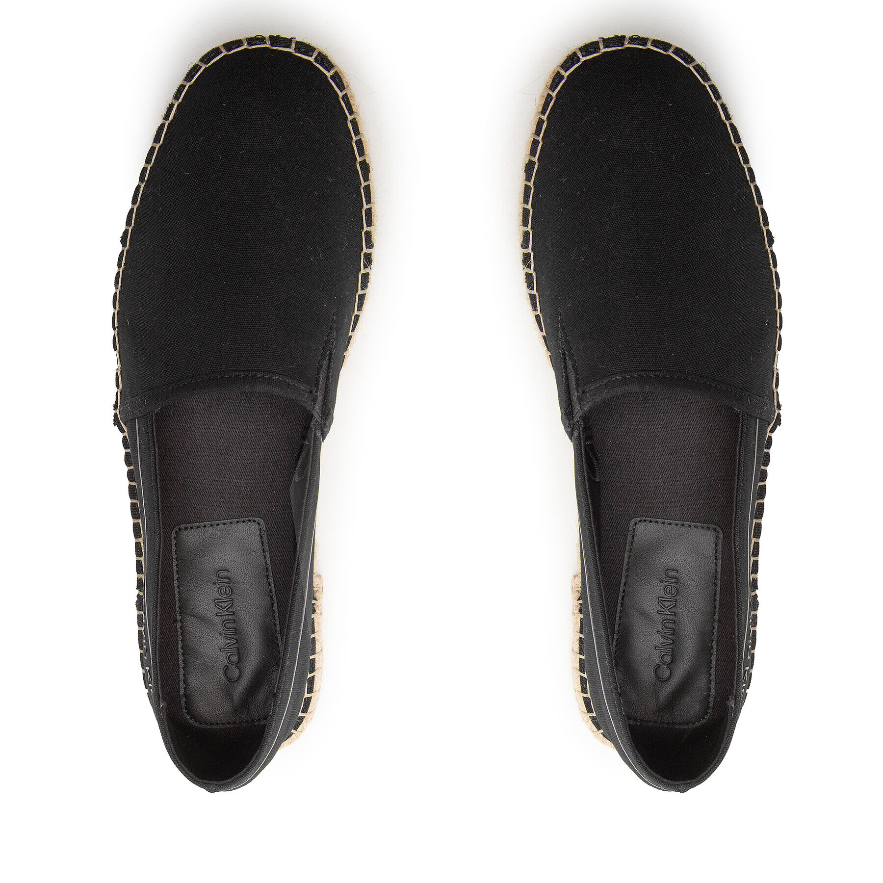 Calvin Klein Еспадрили Espadrille Cv Ns HM0HM00539 Черен - Pepit.bg