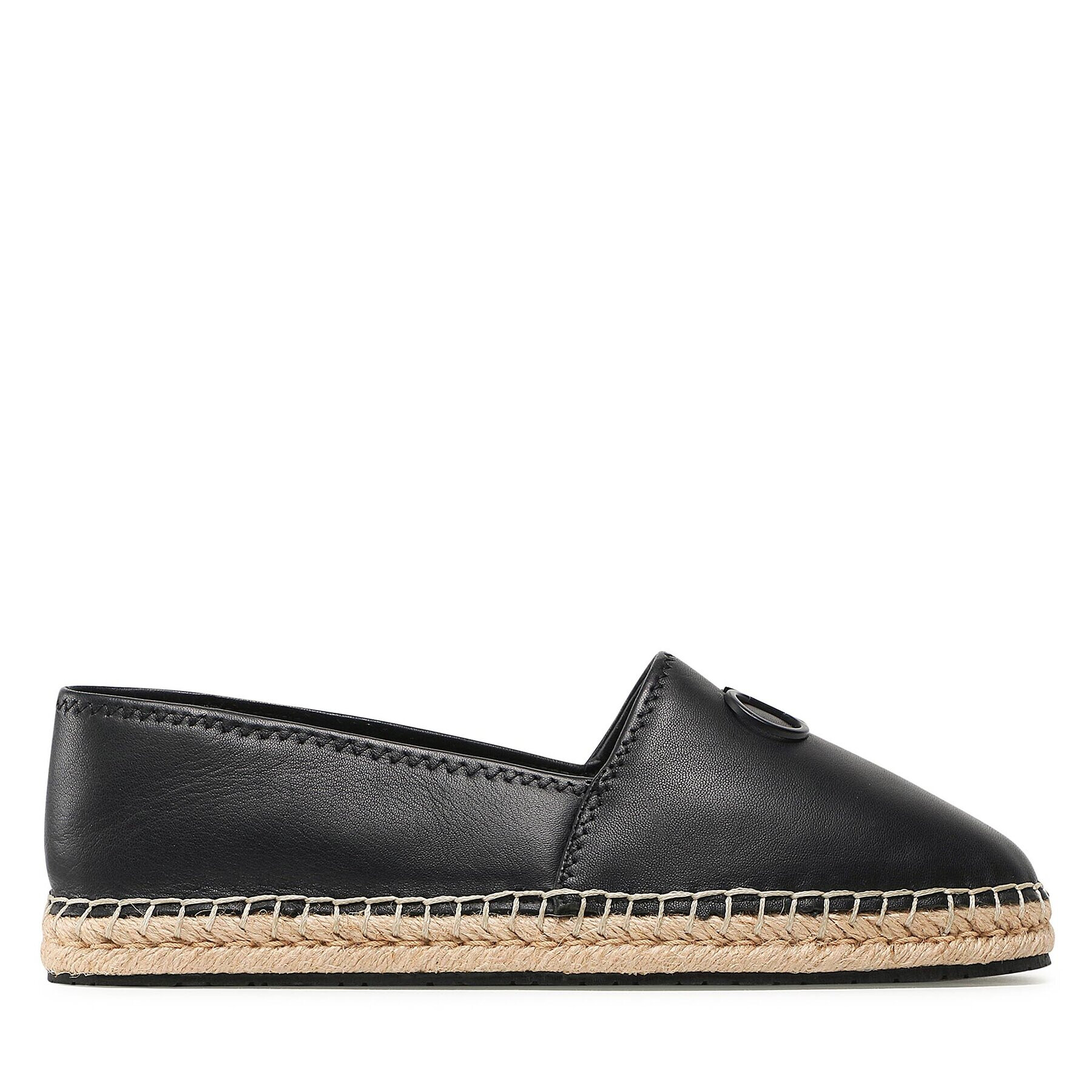 Calvin Klein Еспадрили Espadrille HW0HW01457 Черен - Pepit.bg