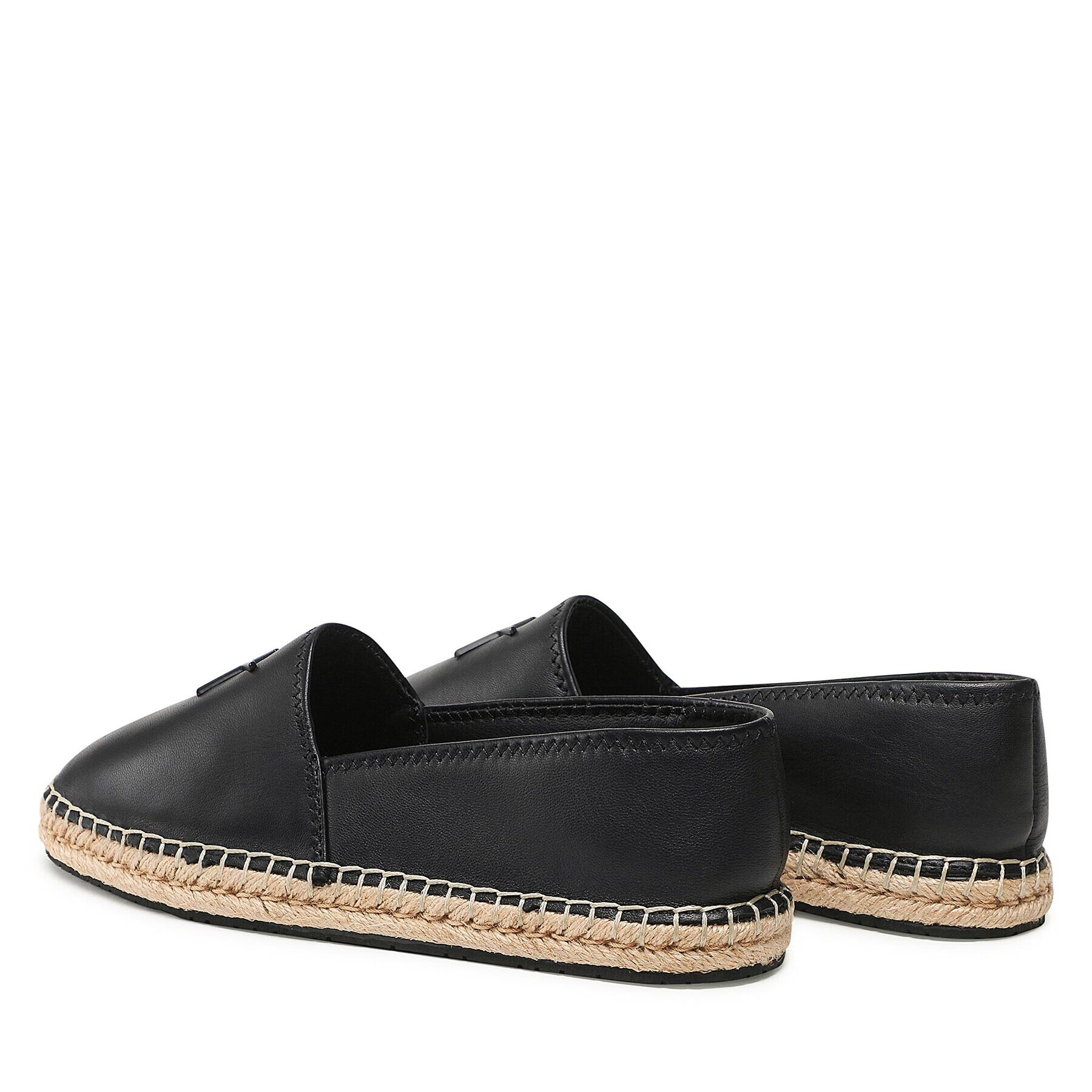 Calvin Klein Еспадрили Espadrille HW0HW01457 Черен - Pepit.bg