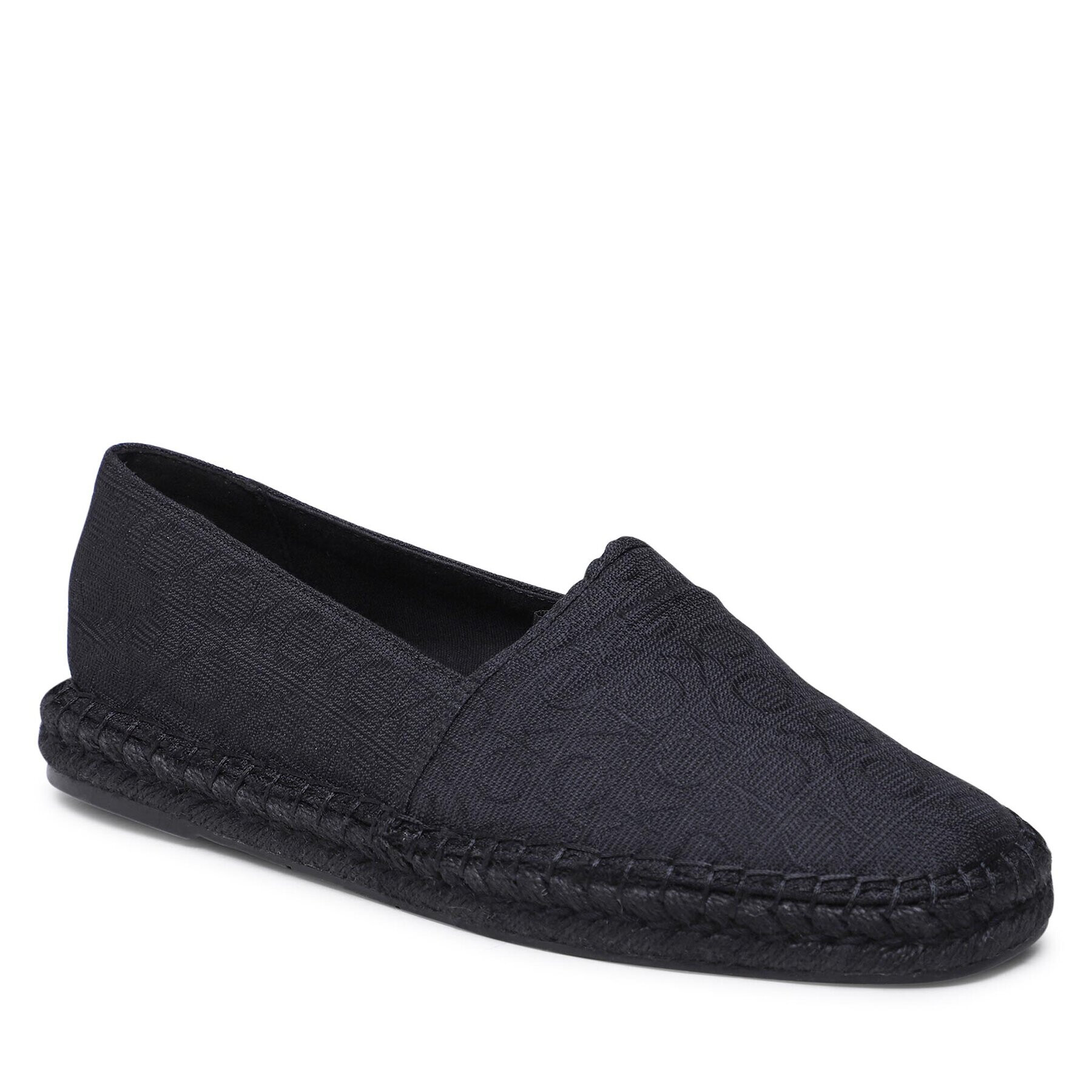 Calvin Klein Еспадрили Espadrille Mono Jq HM0HM00977 Черен - Pepit.bg