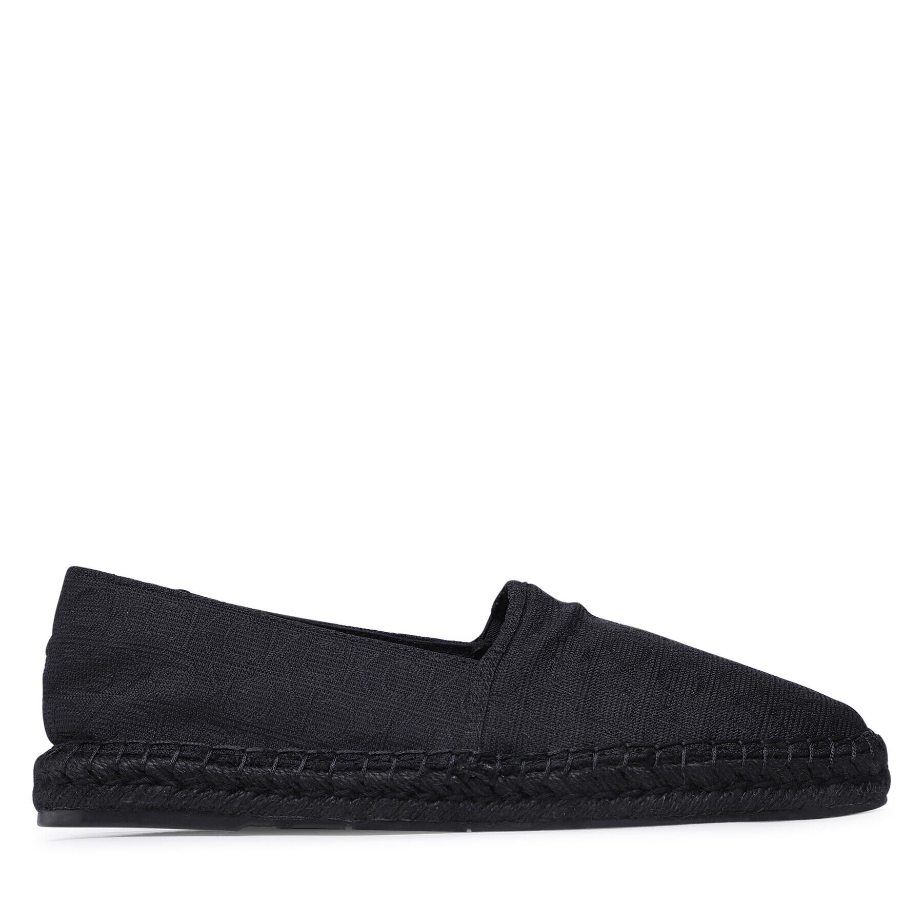 Calvin Klein Еспадрили Espadrille Mono Jq HM0HM00977 Черен - Pepit.bg
