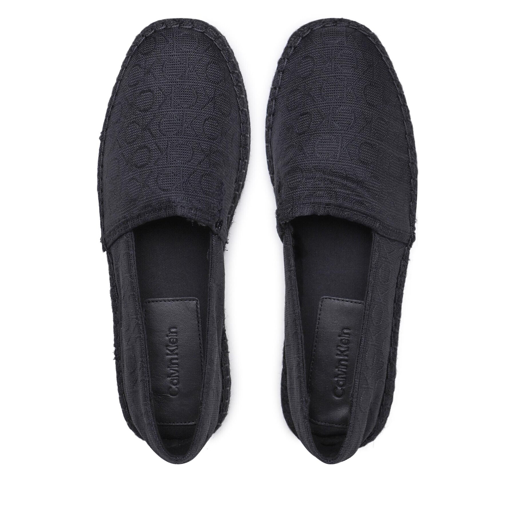 Calvin Klein Еспадрили Espadrille Mono Jq HM0HM00977 Черен - Pepit.bg