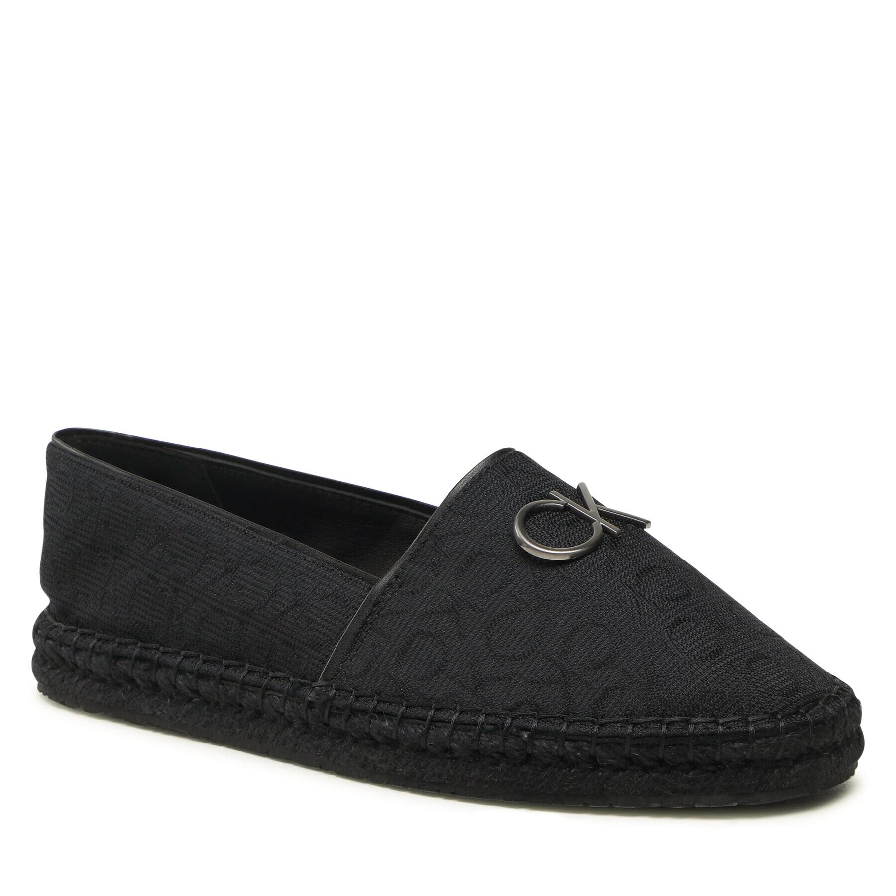 Calvin Klein Еспадрили Espadrille W/Hw HW0HW01458 Черен - Pepit.bg