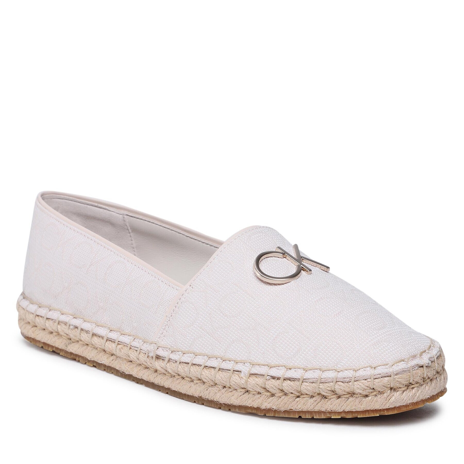 Calvin Klein Еспадрили Espadrille W/Hw HW0HW01458 Екрю - Pepit.bg