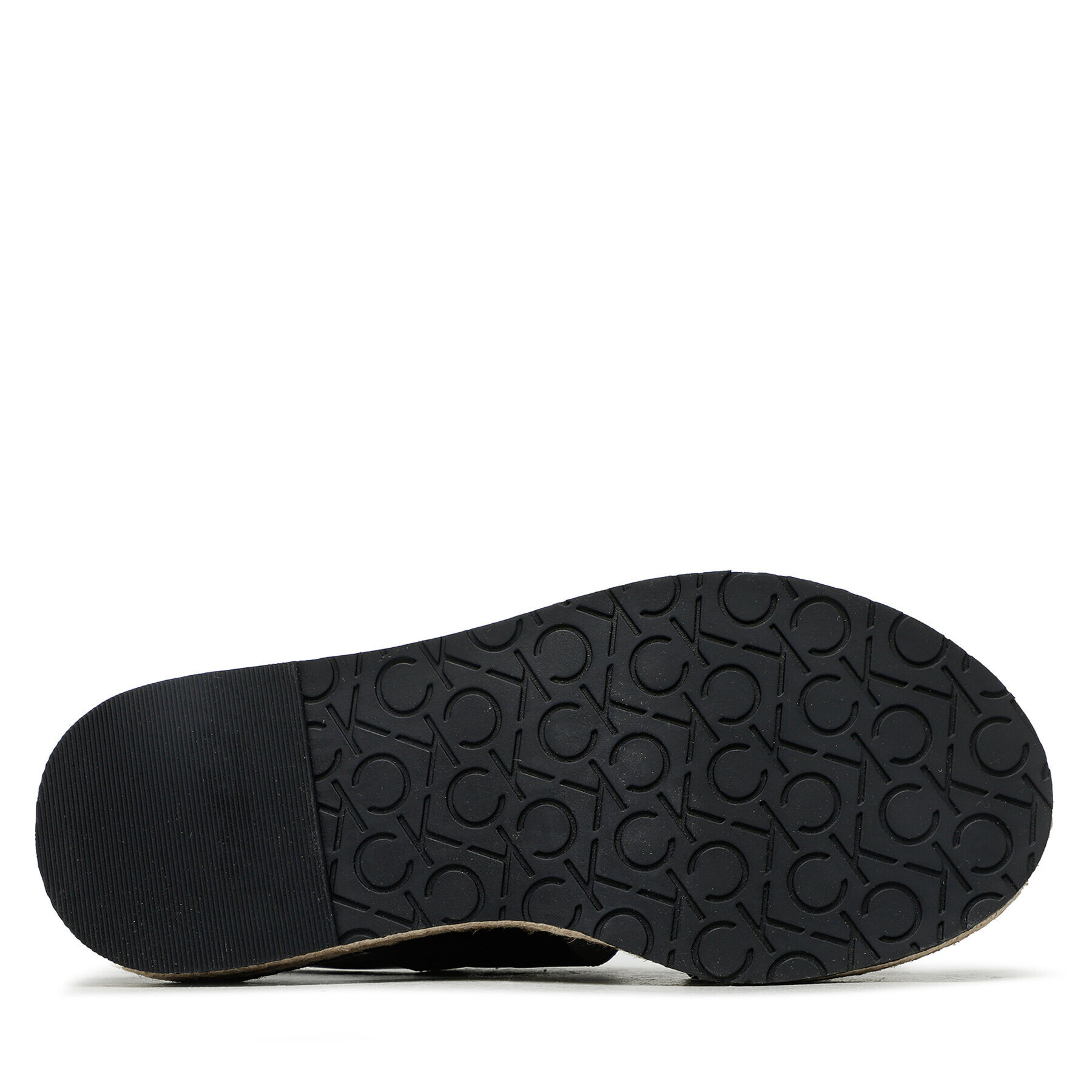Calvin Klein Еспадрили Flatform Wedge HW0HW01497 Черен - Pepit.bg