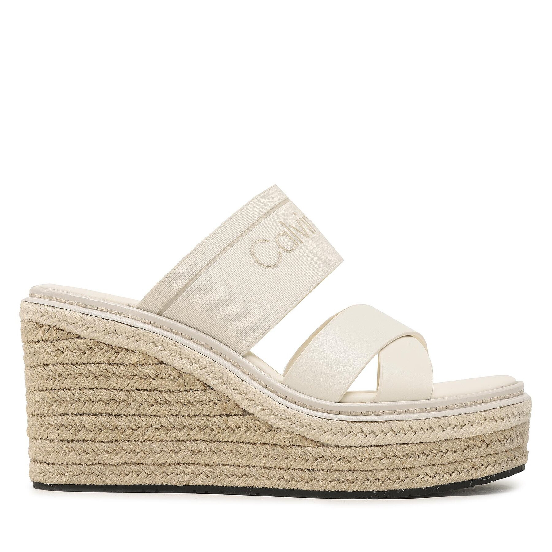 Calvin Klein Еспадрили Wedge 50Hh HW0HW01498 Бял - Pepit.bg