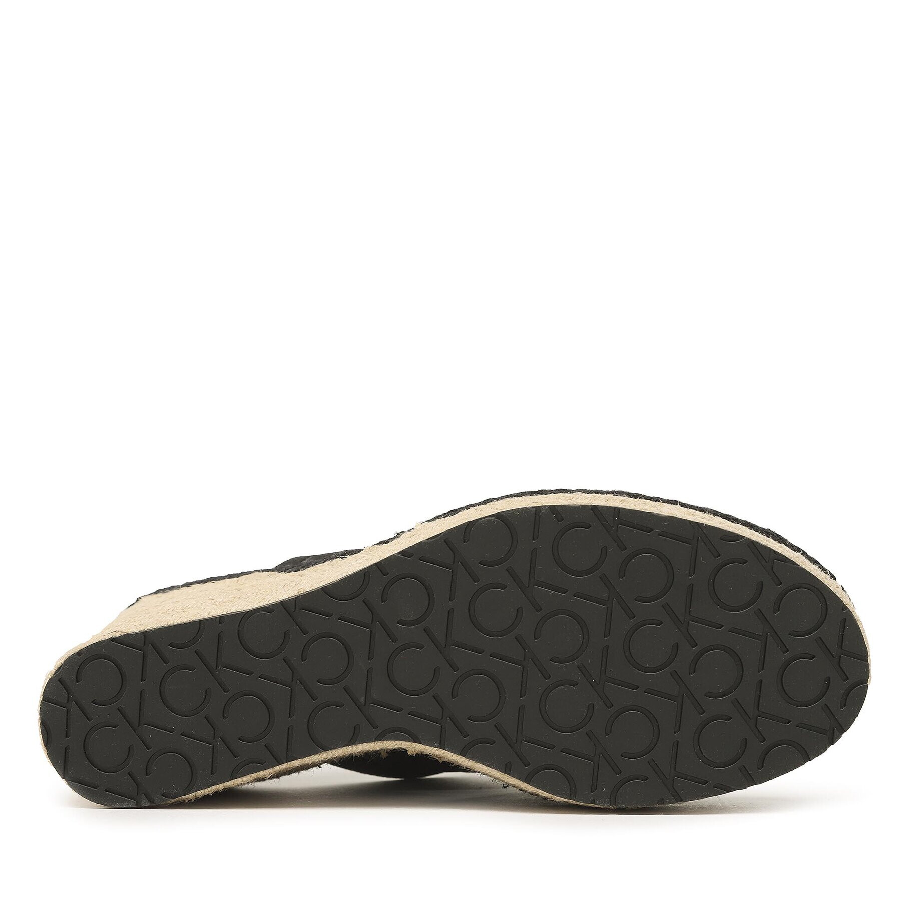Calvin Klein Еспадрили Wedge 50Hh HW0HW01498 Черен - Pepit.bg