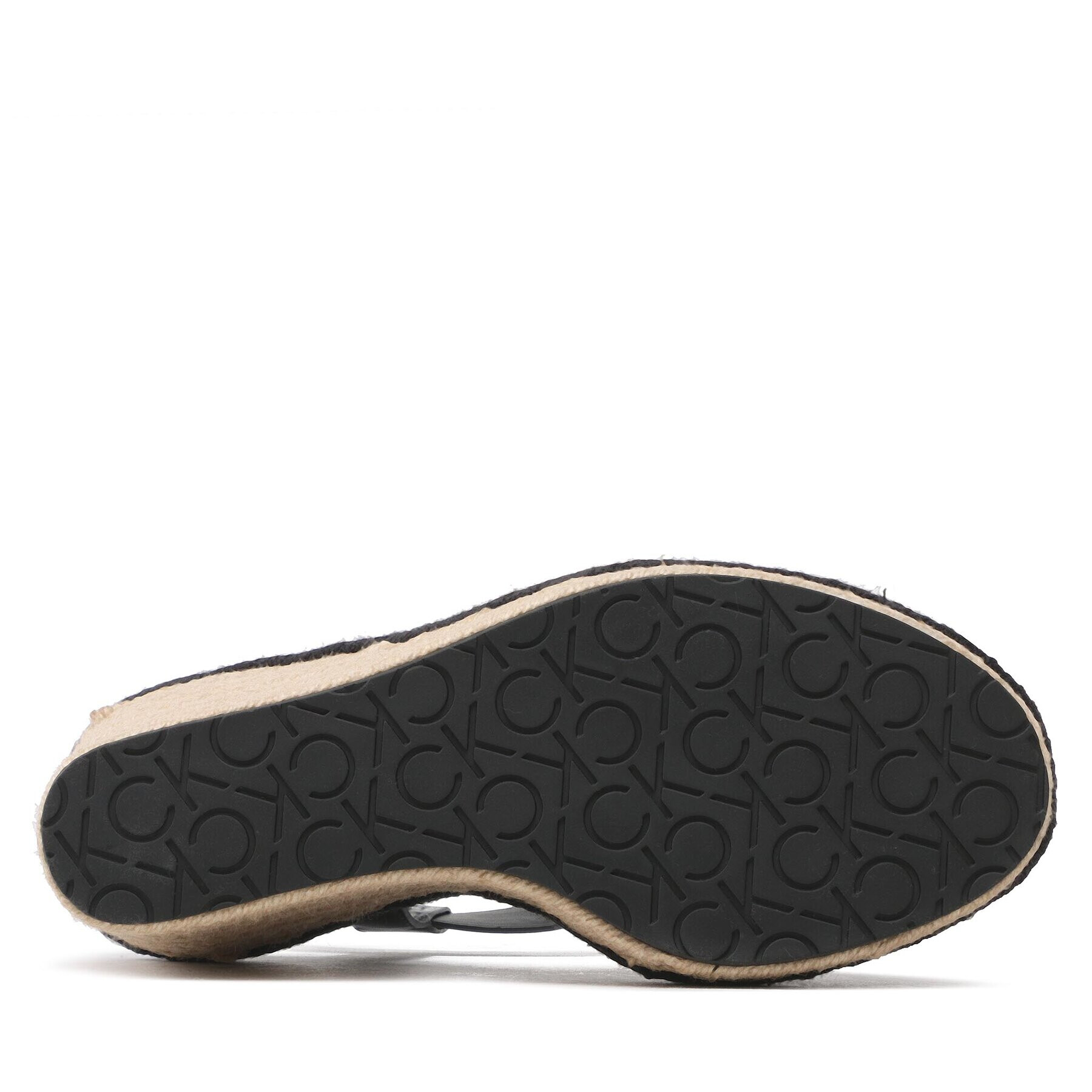 Calvin Klein Еспадрили Wedge 70HH HW0HW01499 Черен - Pepit.bg