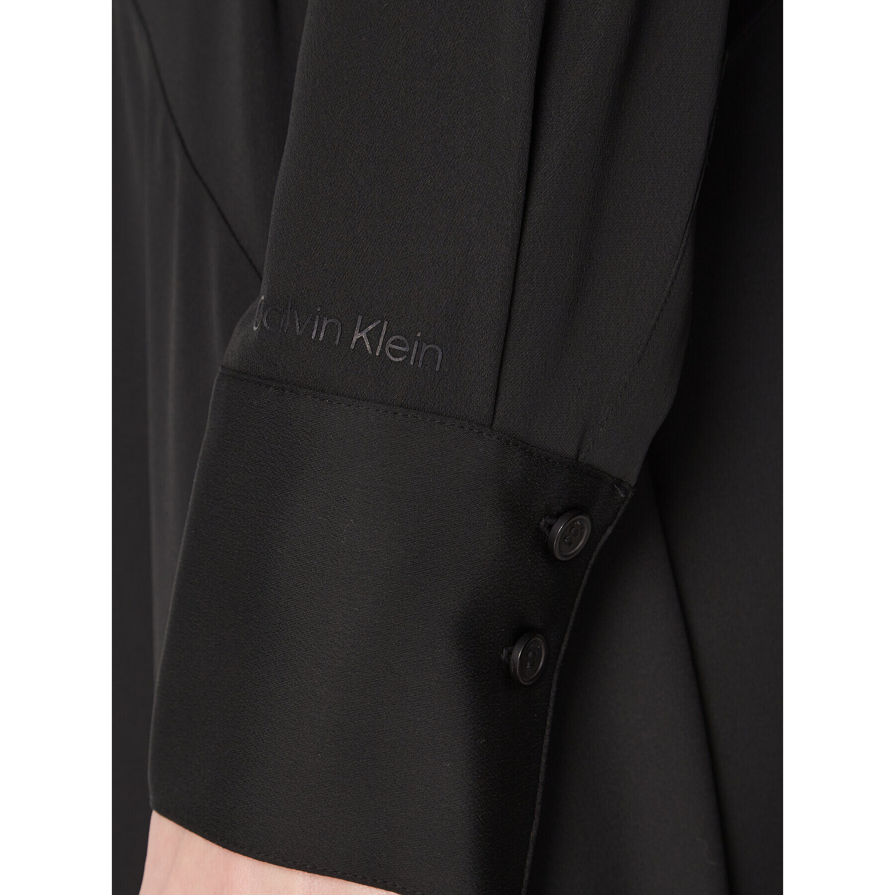 Calvin Klein Ежедневна рокля K20K205532 Черен Regular Fit - Pepit.bg
