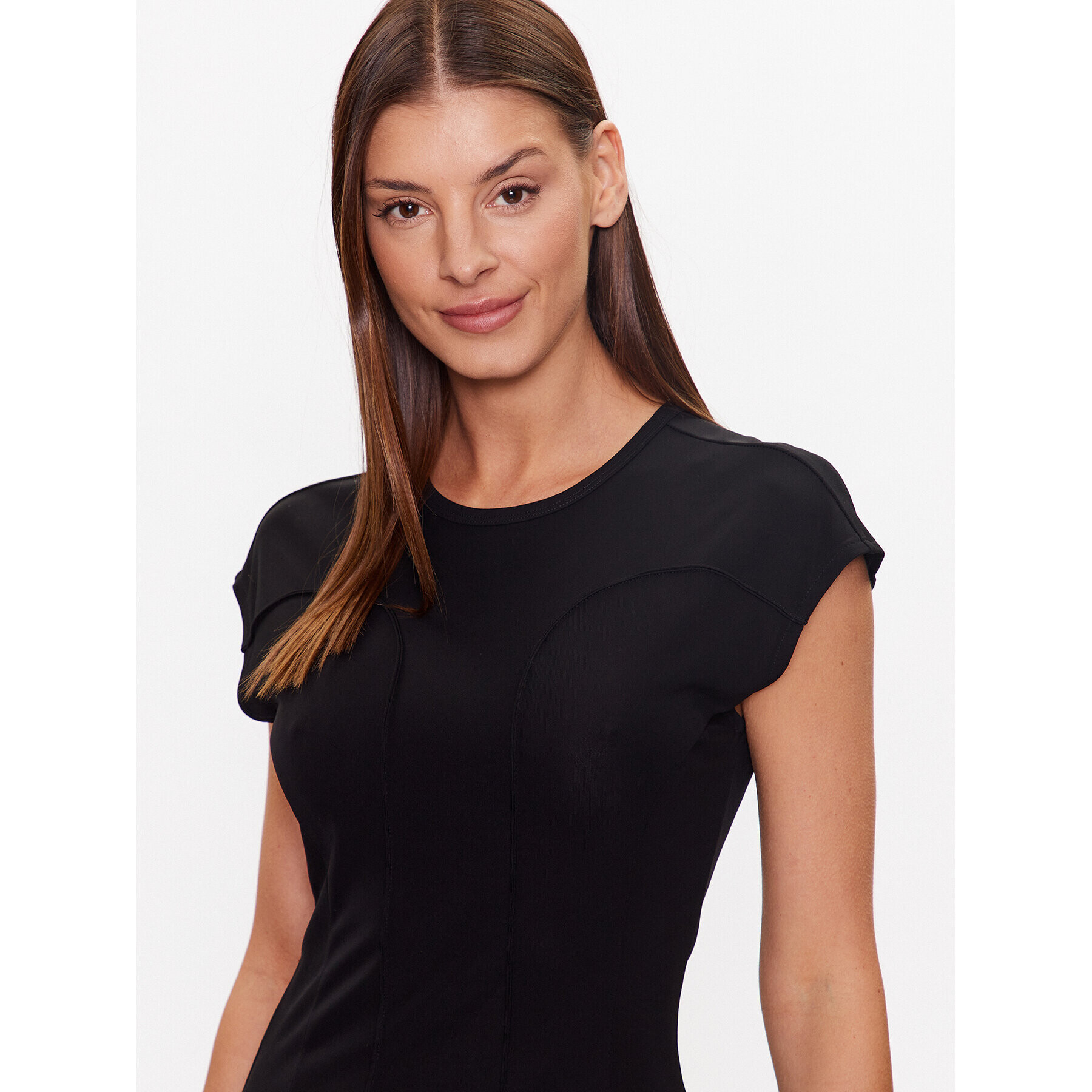 Calvin Klein Ежедневна рокля K20K205860 Черен Regular Fit - Pepit.bg