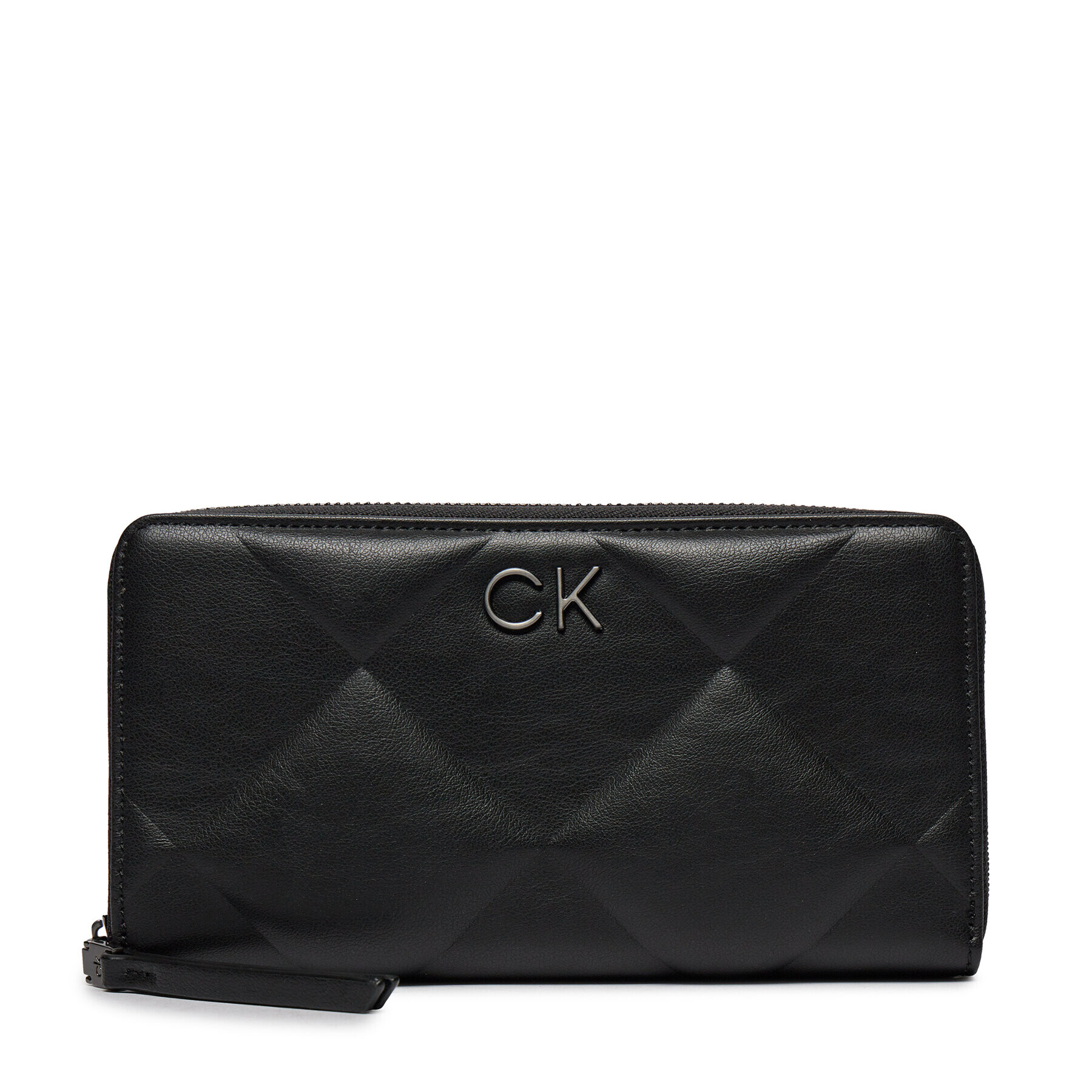 Calvin Klein Голям дамски портфейл Re-Lock Quilt Za Wallet Lg K60K610774 Черен - Pepit.bg