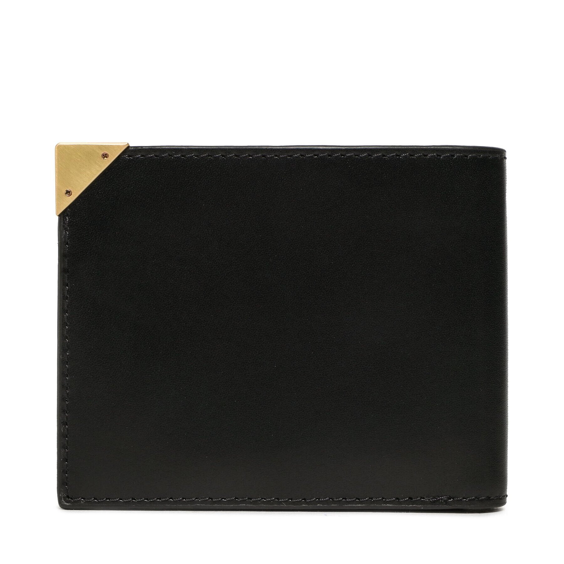 Calvin Klein Голям мъжки портфейл Cut Corner Bifold 5cc W/Coin K50K509995 Черен - Pepit.bg