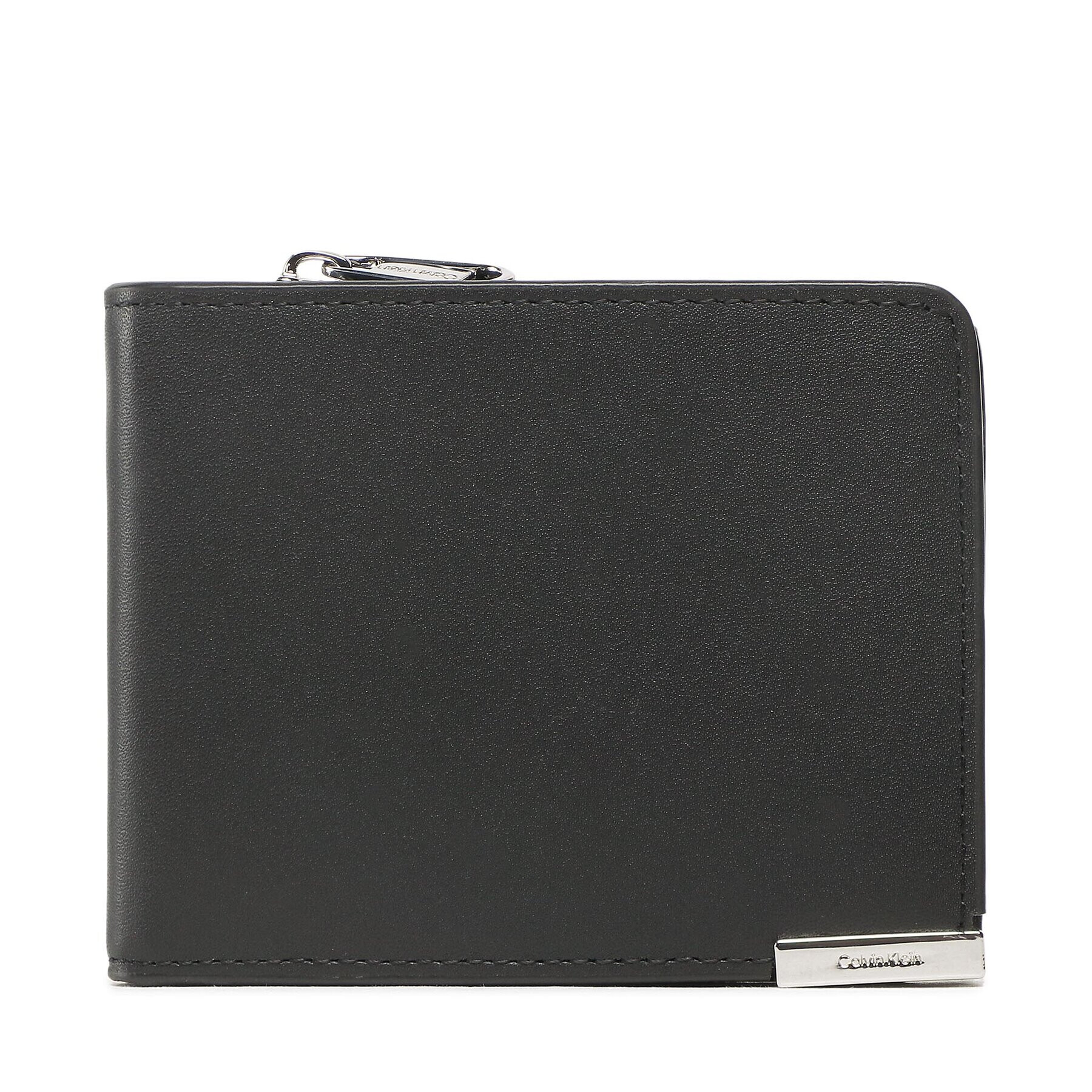 Calvin Klein Голям мъжки портфейл Modern Plaque Bifold Half Z/A K50K509974 Черен - Pepit.bg