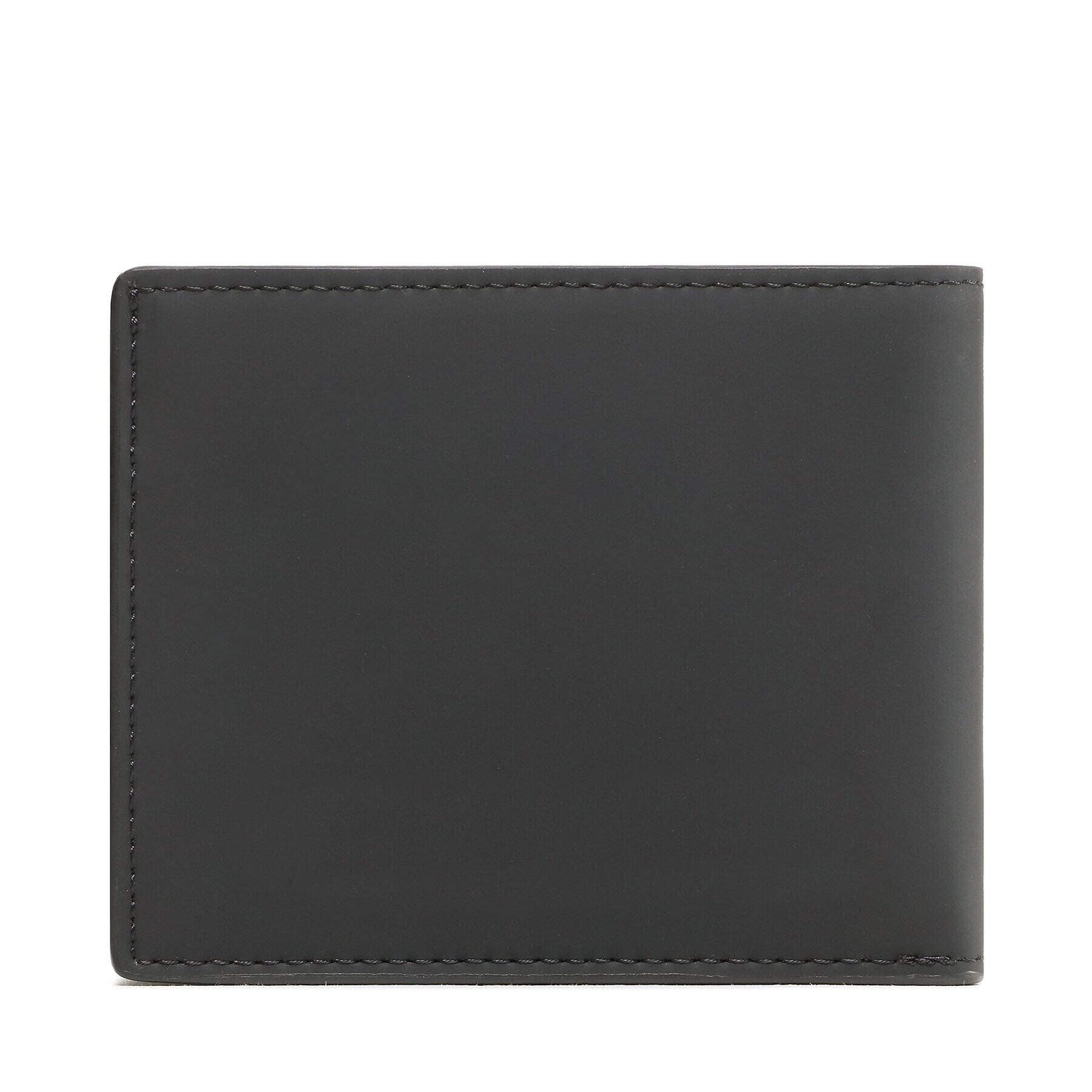 Calvin Klein Голям мъжки портфейл Ruberized Bifold 5Cc W/Coin K50K509606 Черен - Pepit.bg