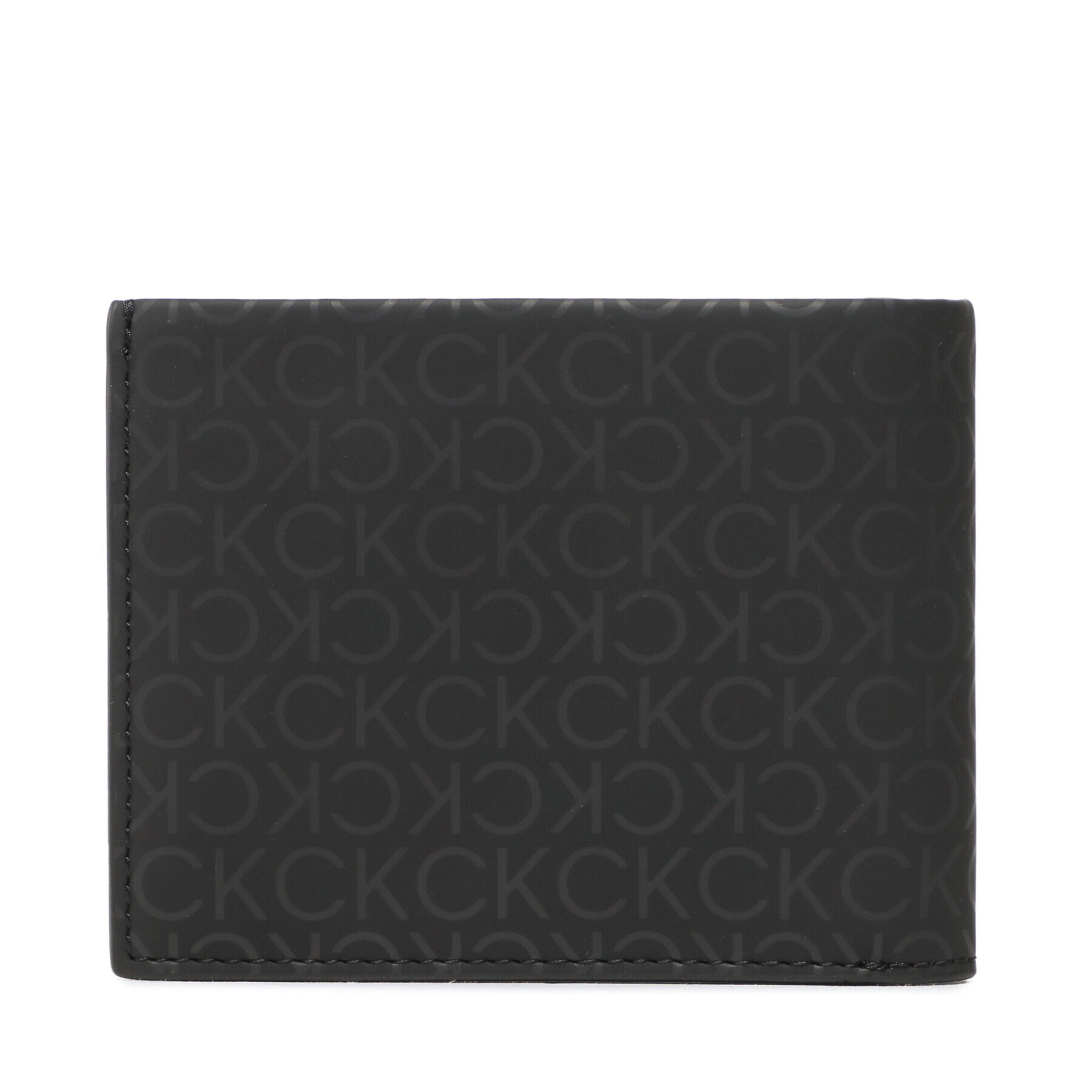 Calvin Klein Голям мъжки портфейл Uv Mono Bifold 5Cc W/Cion K50K509762 Черен - Pepit.bg