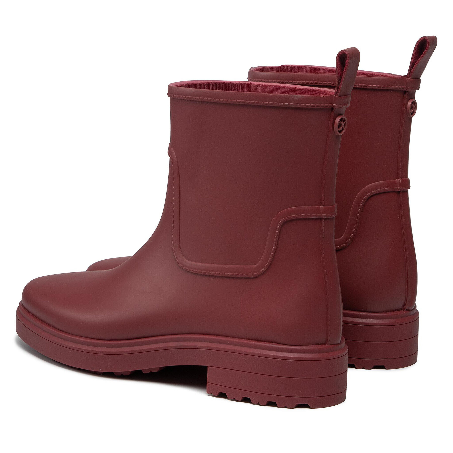 Calvin Klein Гумени ботуши Rain Boot HW0HW00606 Бордо - Pepit.bg