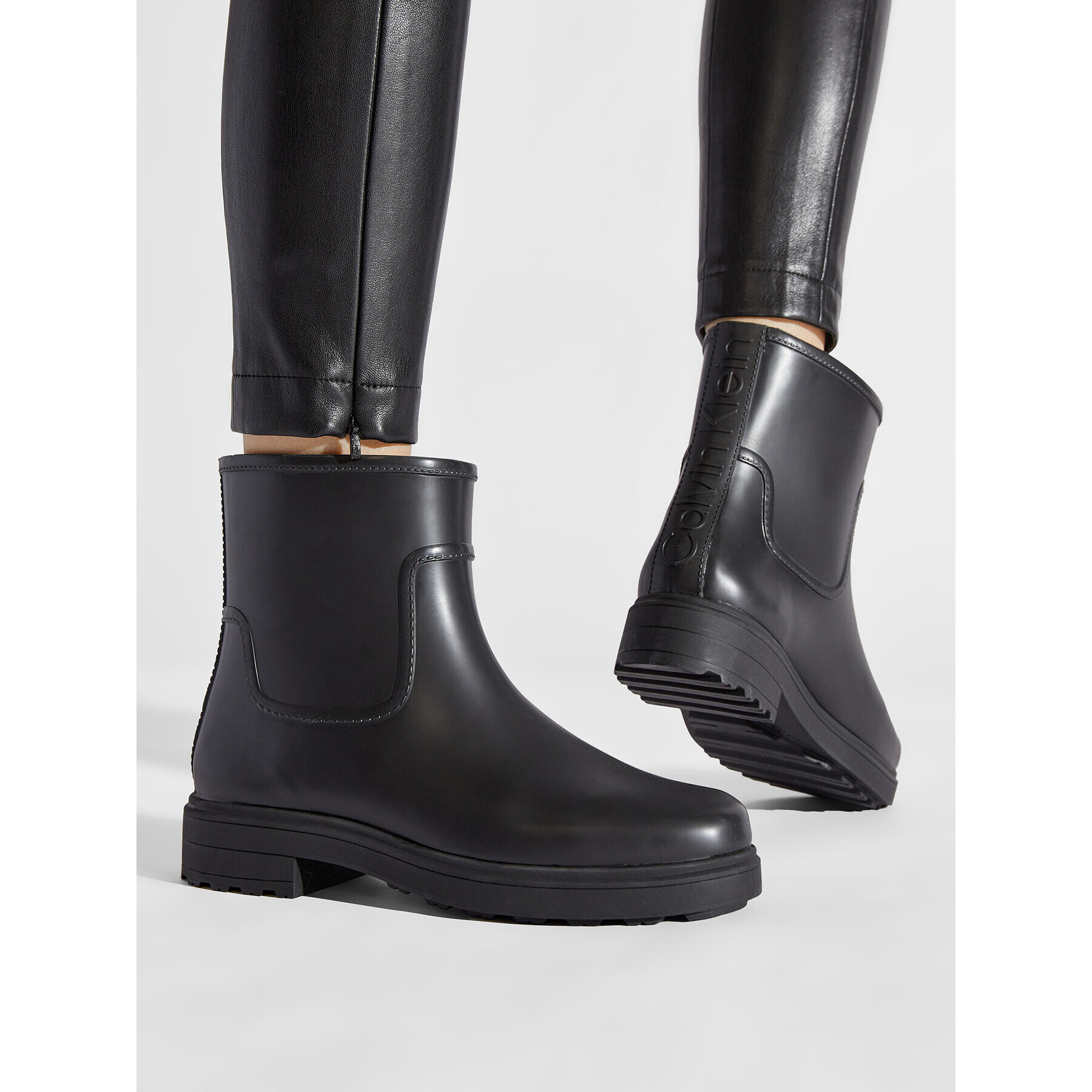 Calvin Klein Гумени ботуши Rain Boot HW0HW00835 Черен - Pepit.bg