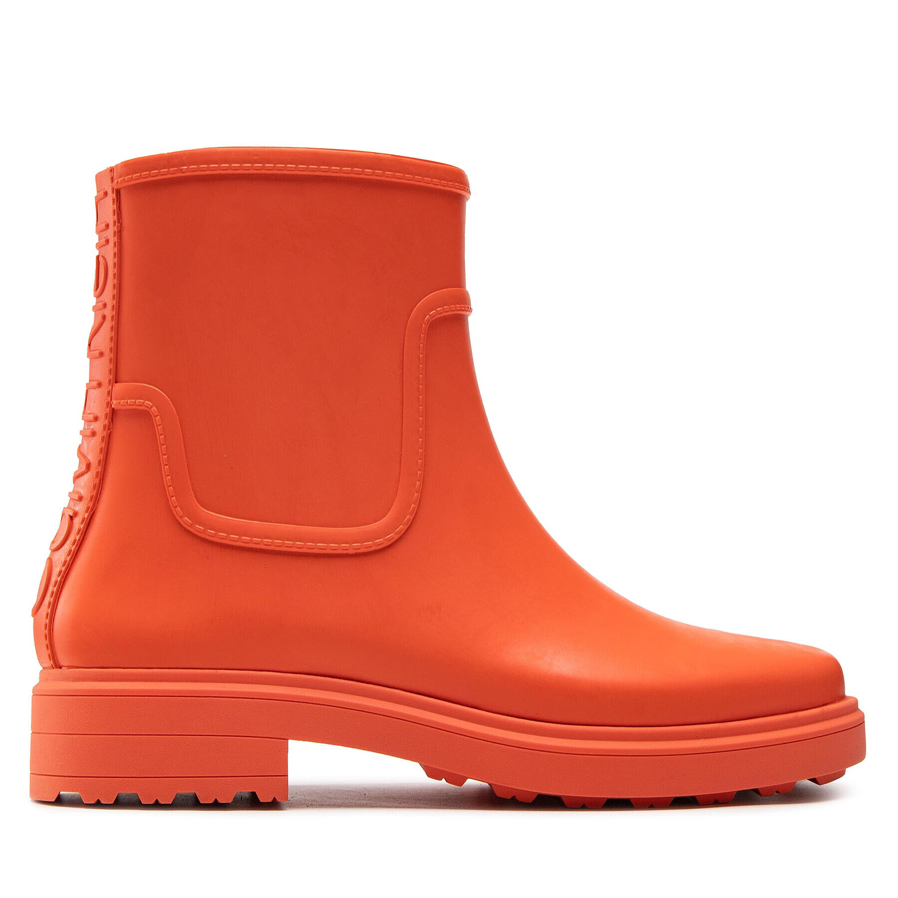 Calvin Klein Гумени ботуши Rain Boot HW0HW01301 Оранжев - Pepit.bg