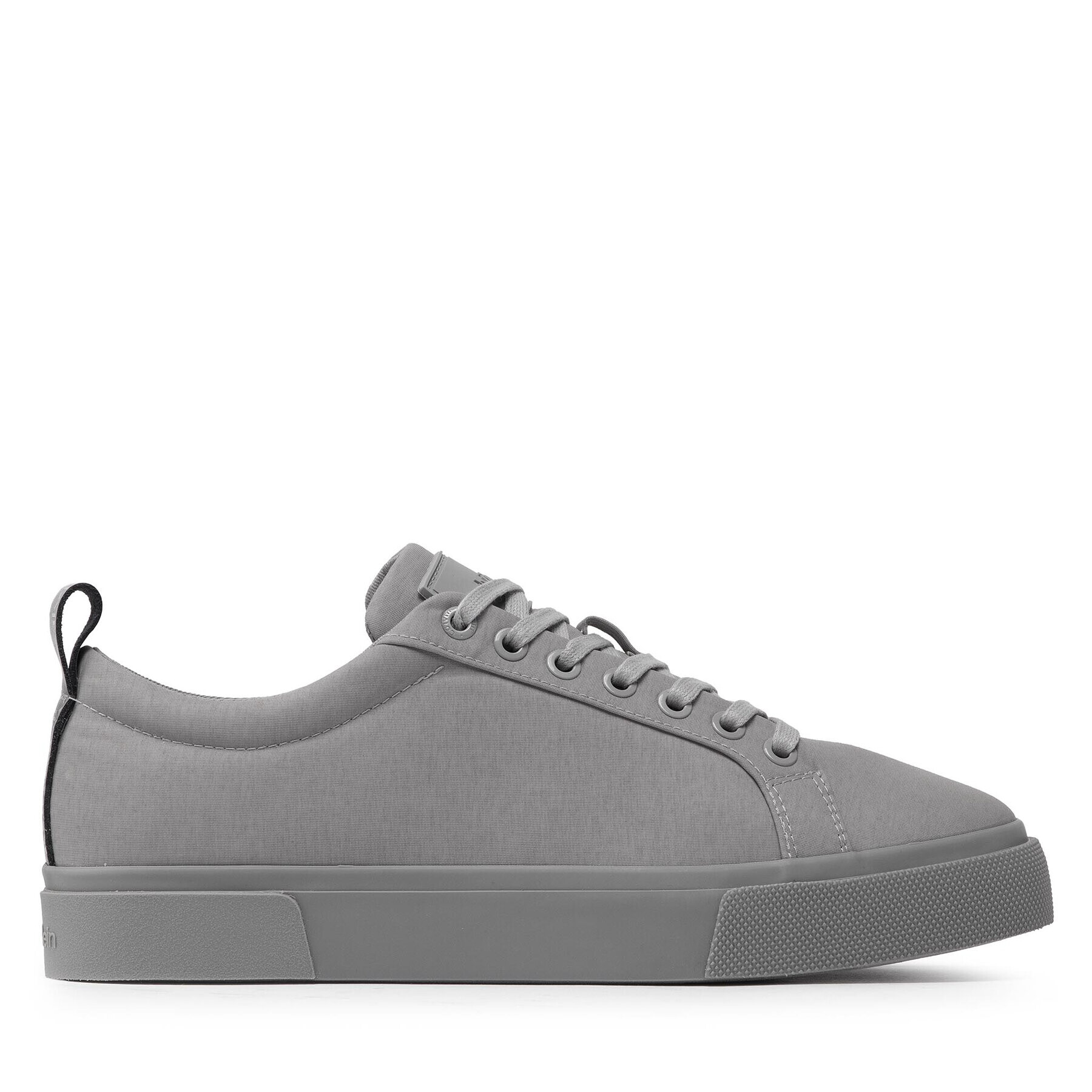 Calvin Klein Гуменки Low Top Lace Up Nylon HM0HM00342 Сив - Pepit.bg