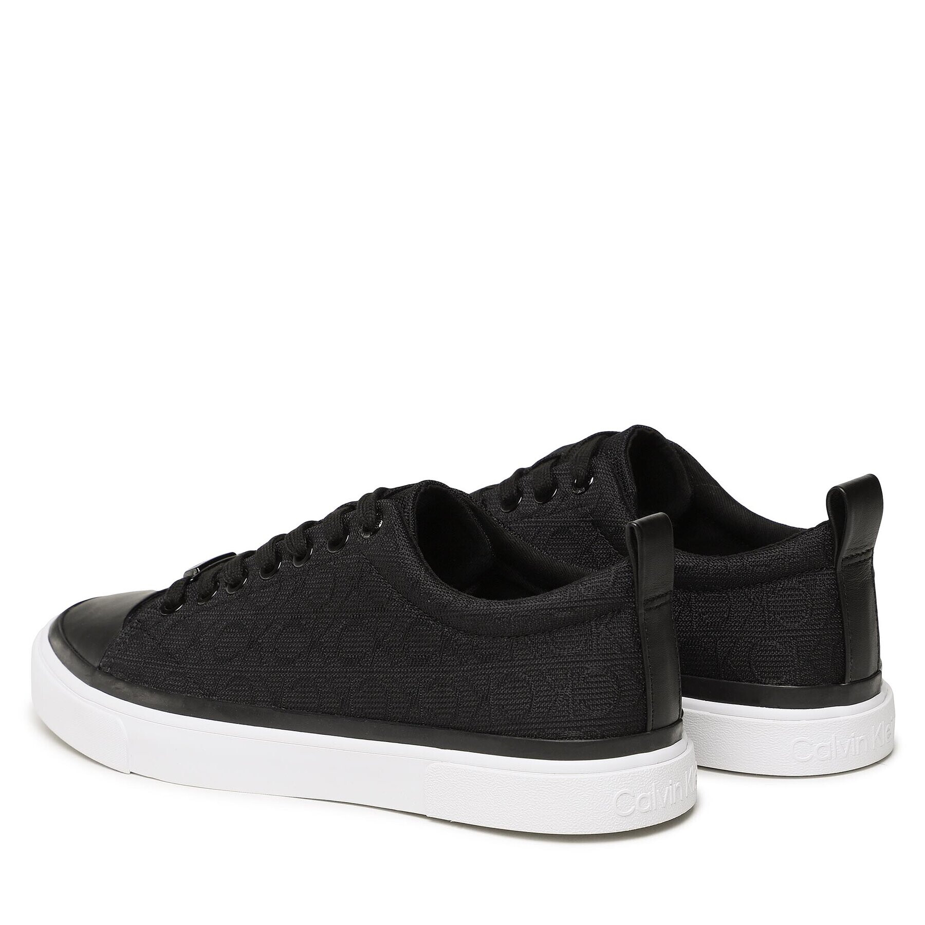 Calvin Klein Гуменки Vulc Lace-Up - Mono Jq HW0HW01777 Черен - Pepit.bg