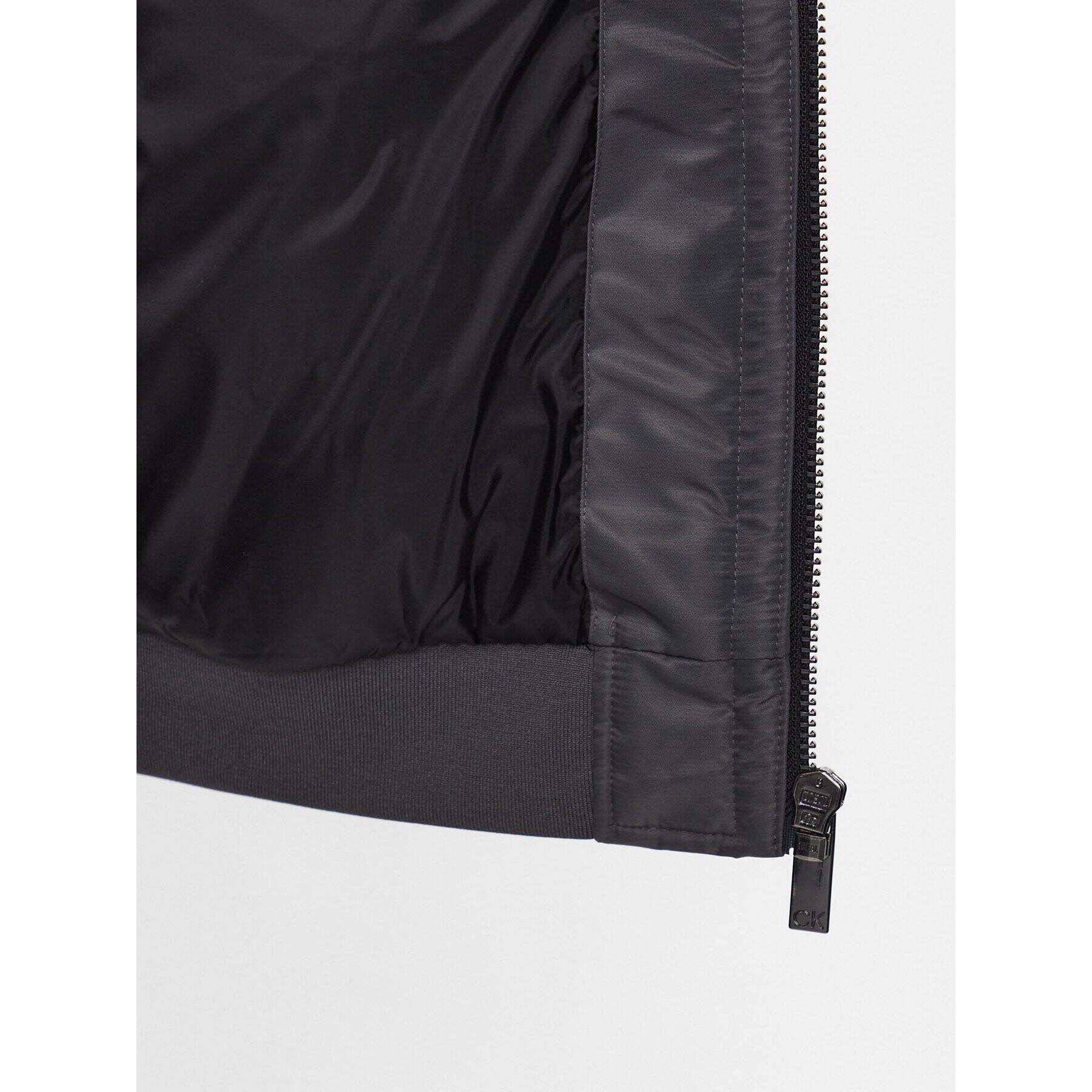 Calvin Klein Яке бомбър Hero K10K109907 Сив Regular Fit - Pepit.bg