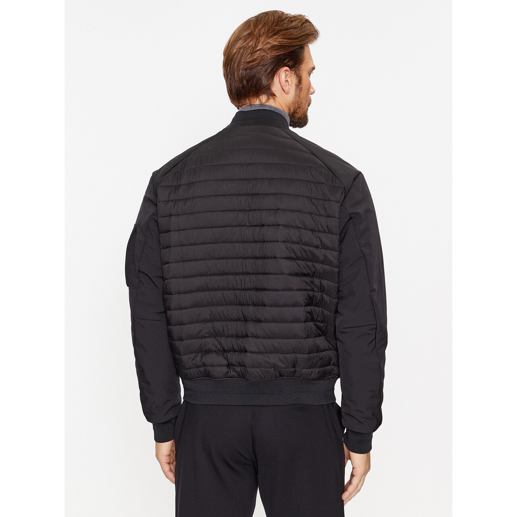 Calvin Klein Яке бомбър K10K111802 Черен Regular Fit - Pepit.bg