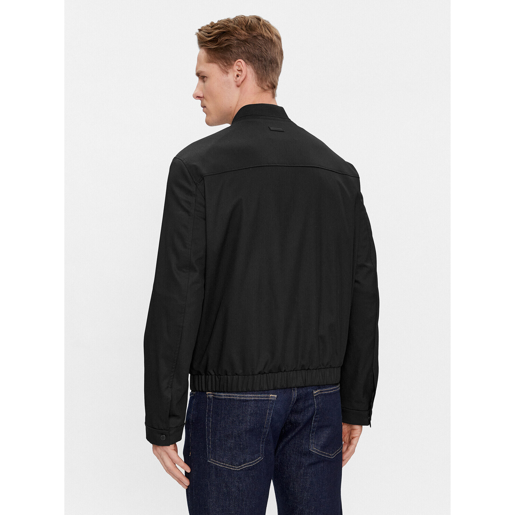 Calvin Klein Яке бомбър K10K112074 Черен Regular Fit - Pepit.bg