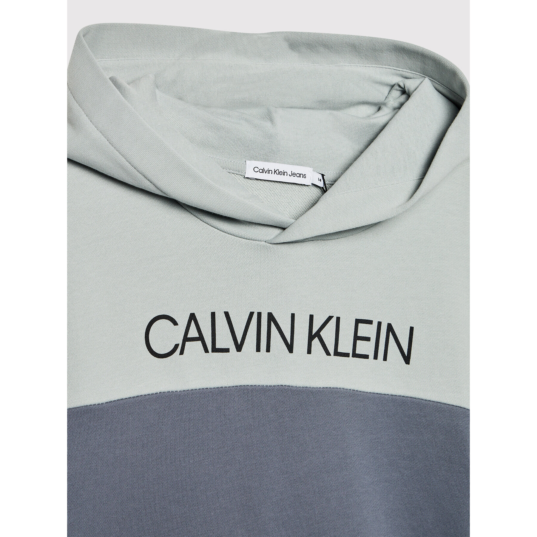 Calvin Klein Jeans Анцуг Color Block IB0IB00952 Сив Regular Fit - Pepit.bg