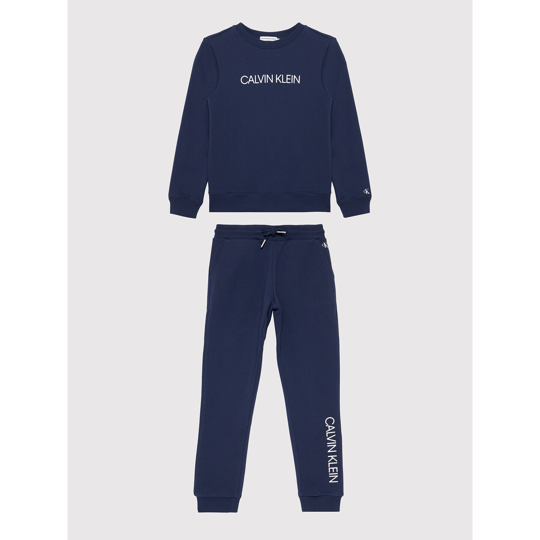Calvin Klein Jeans Анцуг Essential Hwk IB0IB00951 Тъмносин Regular Fit - Pepit.bg