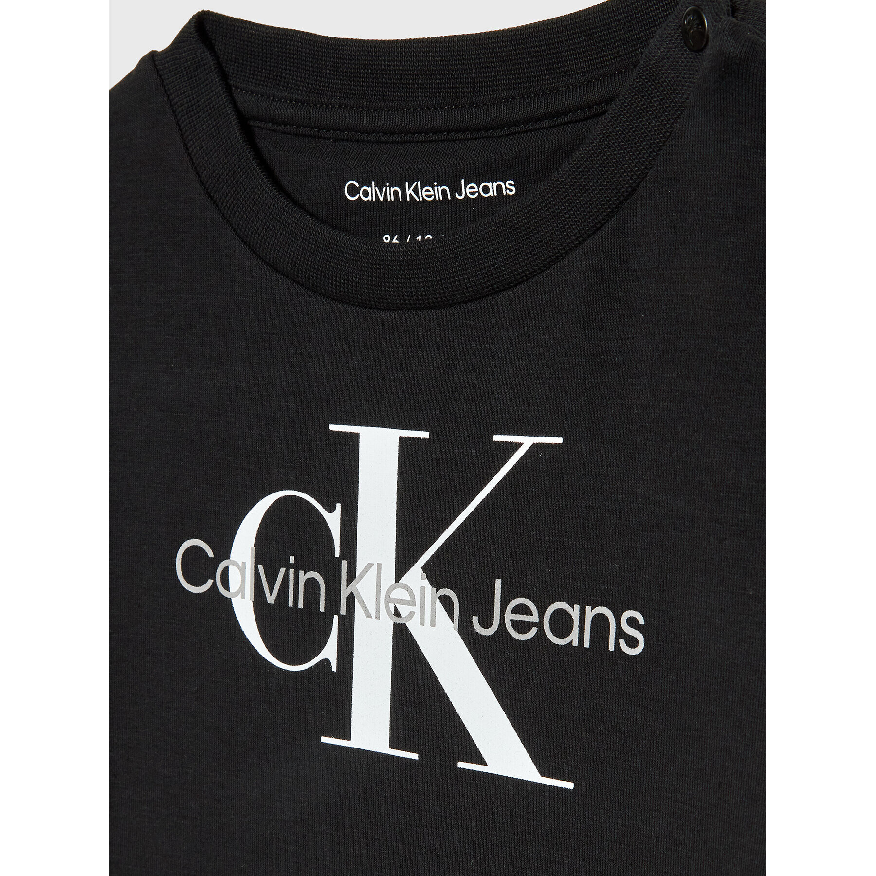 Calvin Klein Jeans Анцуг Monogram IN0IN00017 Черен Regular Fit - Pepit.bg