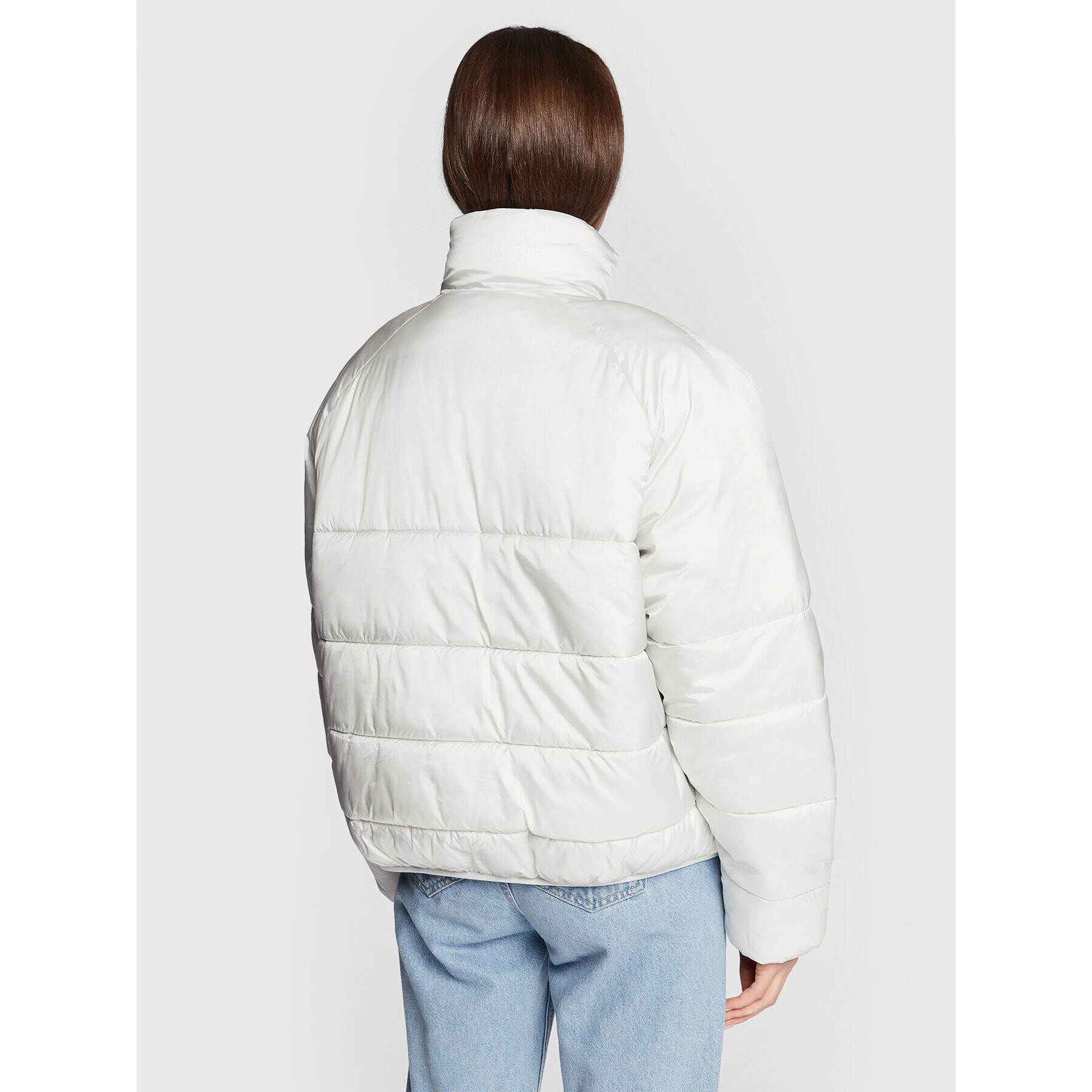 Calvin Klein Jeans Анорак J30J321966 Сив Regular Fit - Pepit.bg