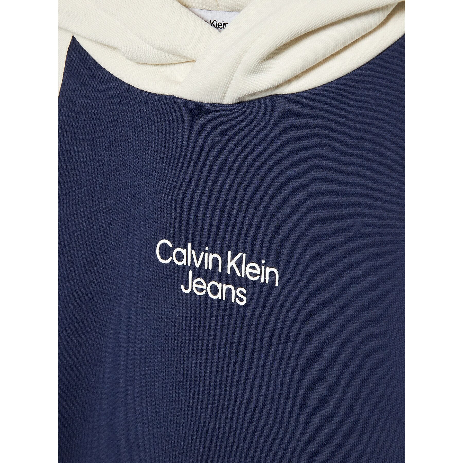 Calvin Klein Jeans Анцуг Block Stack Logo IB0IB01299 Тъмносин Regular Fit - Pepit.bg