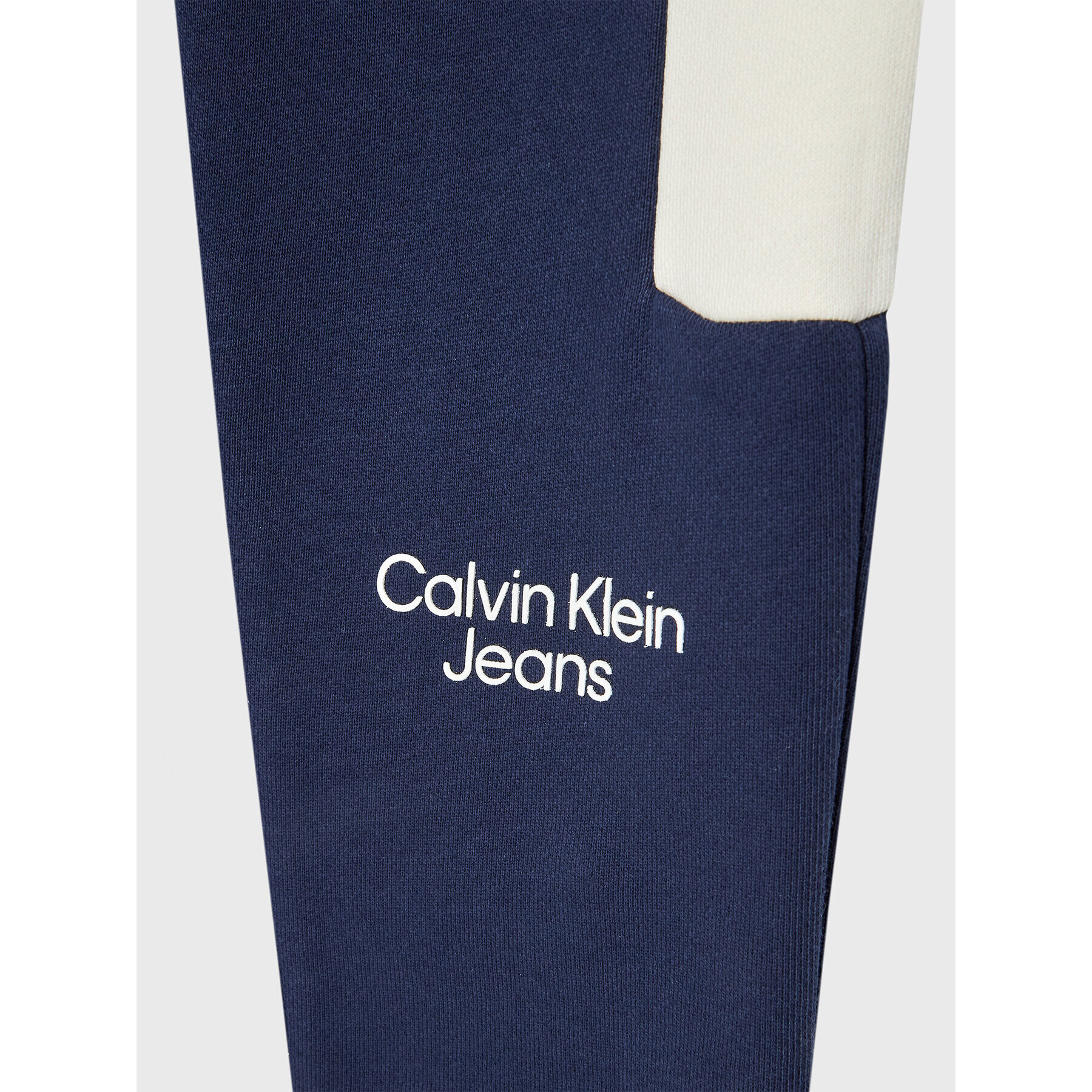 Calvin Klein Jeans Анцуг Block Stack Logo IB0IB01299 Тъмносин Regular Fit - Pepit.bg