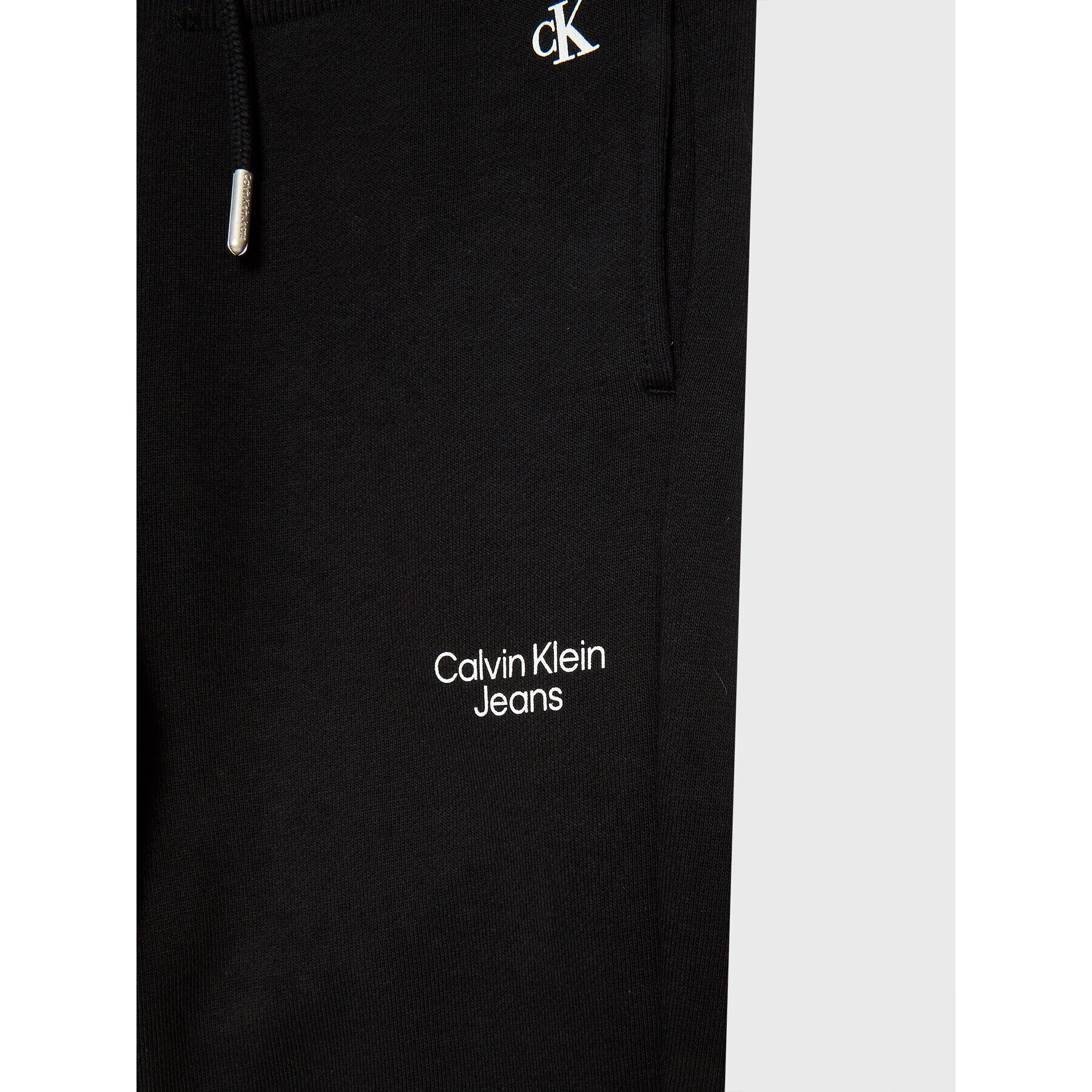 Calvin Klein Jeans Анцуг Logo IB0IB01559 Черен Regular Fit - Pepit.bg