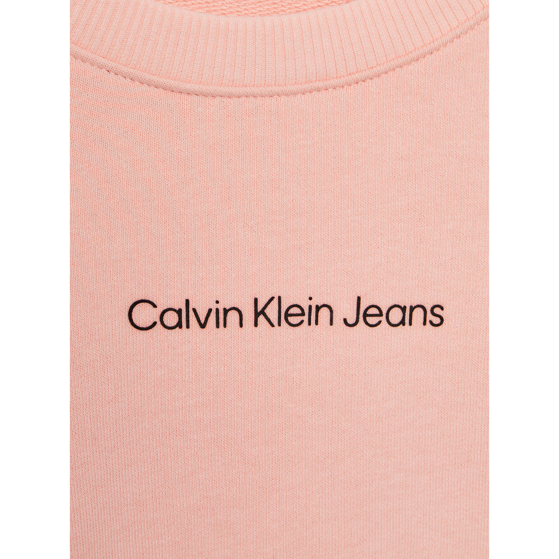 Calvin Klein Jeans Анцуг Logo IG0IG01758 Розов Boxy Fit - Pepit.bg