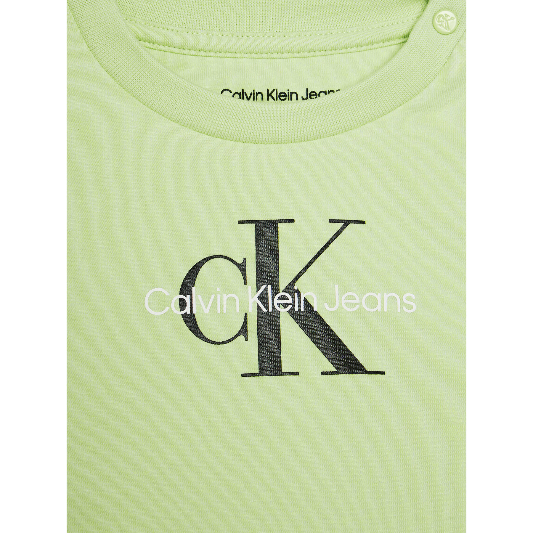 Calvin Klein Jeans Анцуг Monogram IN0IN00017 Зелен Regular Fit - Pepit.bg