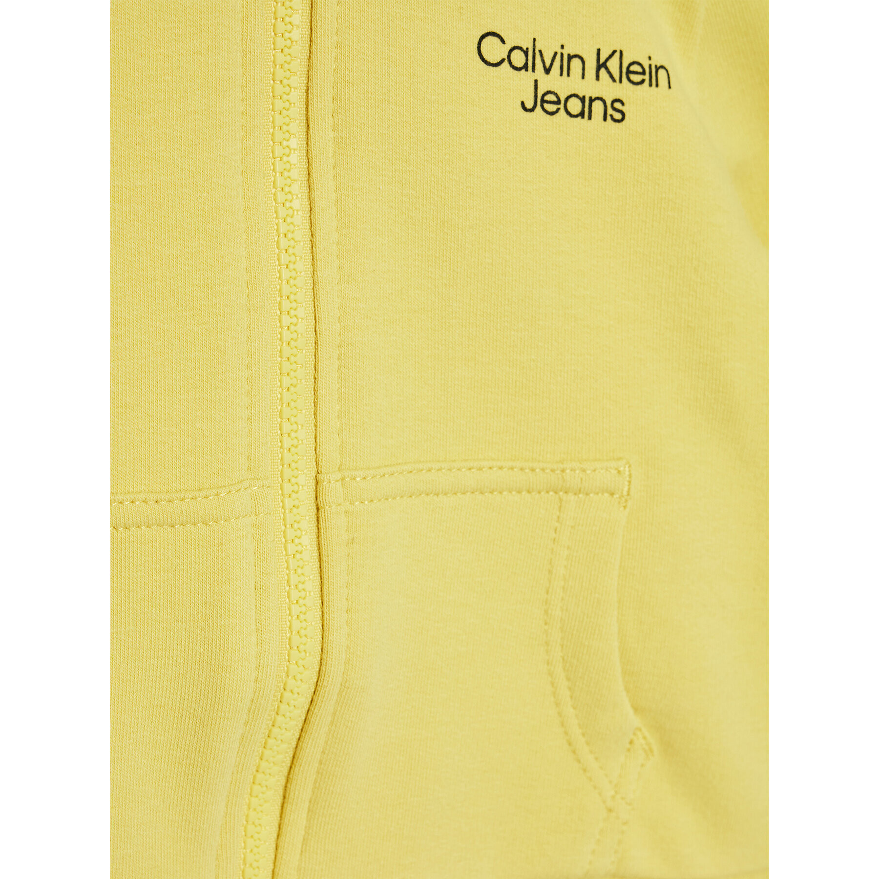 Calvin Klein Jeans Анцуг Stack Logo IN0IN00019 Жълт Regular Fit - Pepit.bg