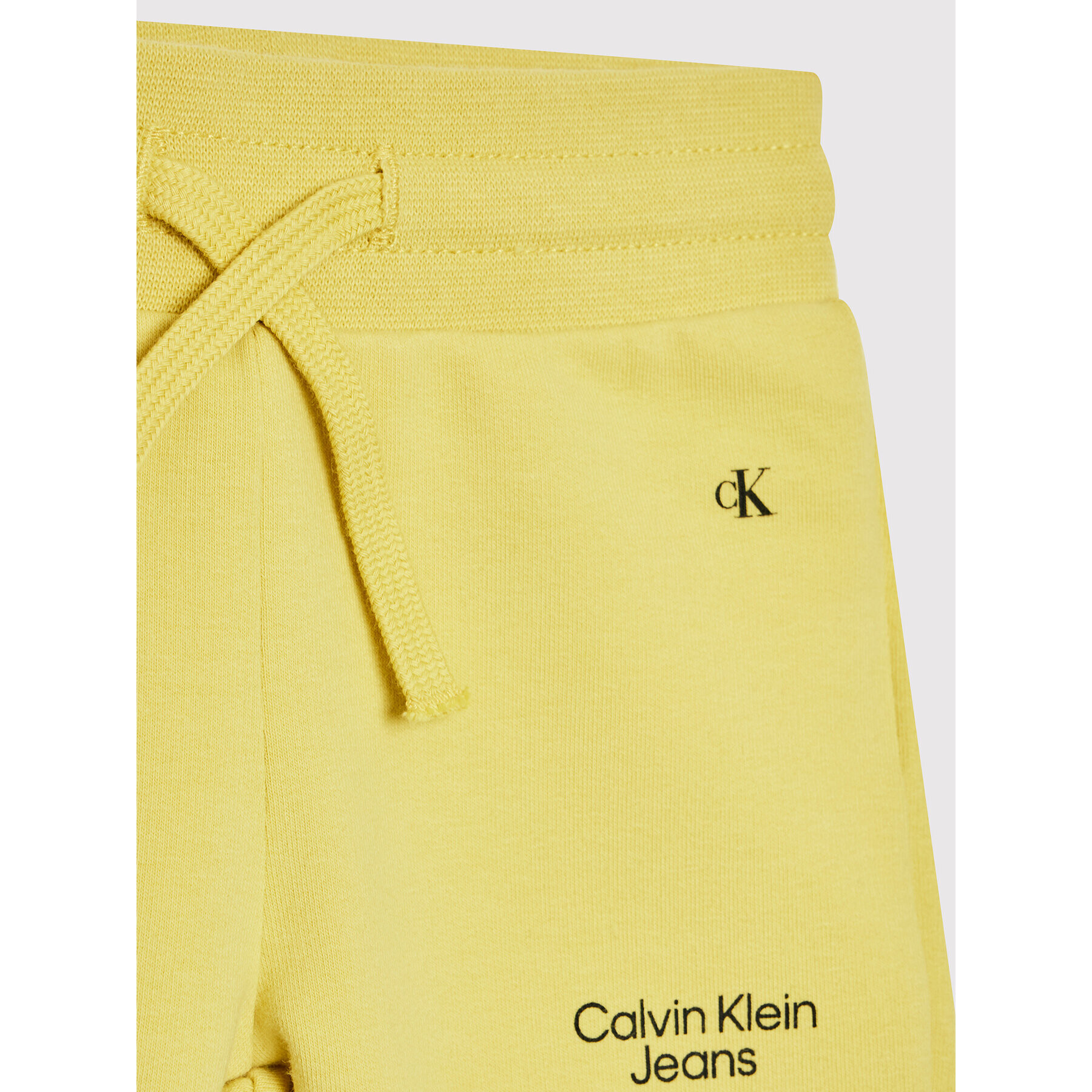 Calvin Klein Jeans Анцуг Stack Logo IN0IN00019 Жълт Regular Fit - Pepit.bg