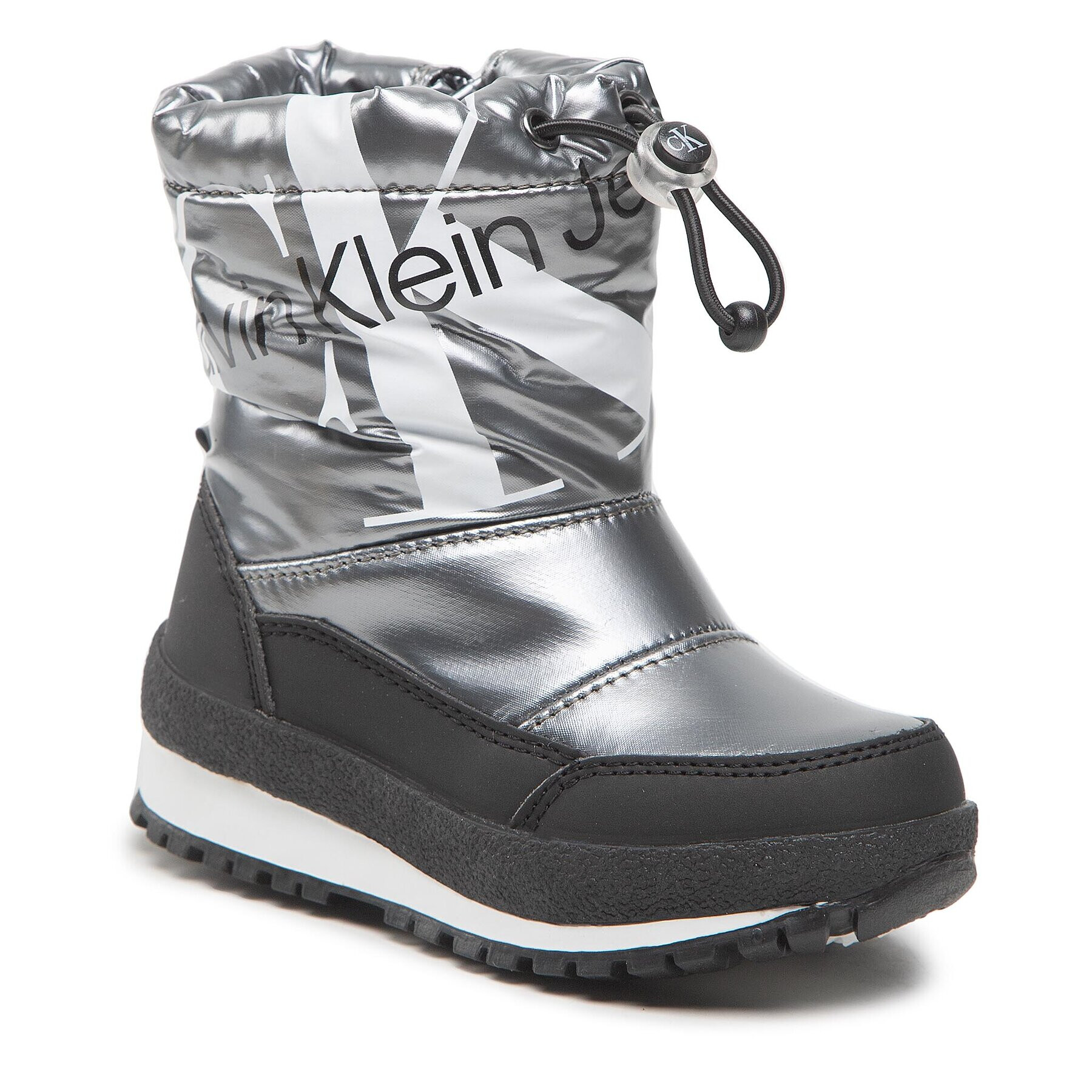 Calvin Klein Jeans Апрески Snow Boot V3A6-80310-1240 Сребрист - Pepit.bg