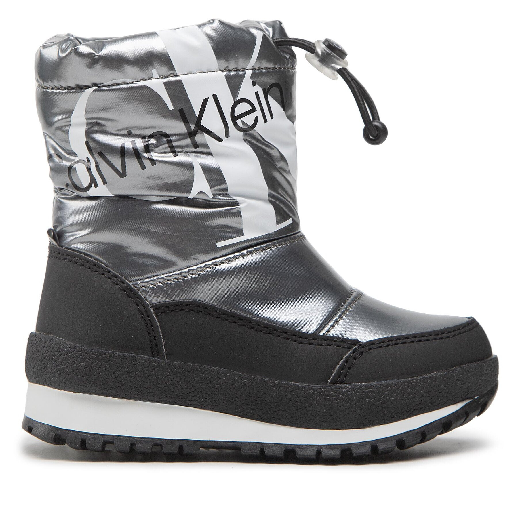 Calvin Klein Jeans Апрески Snow Boot V3A6-80310-1240 Сребрист - Pepit.bg