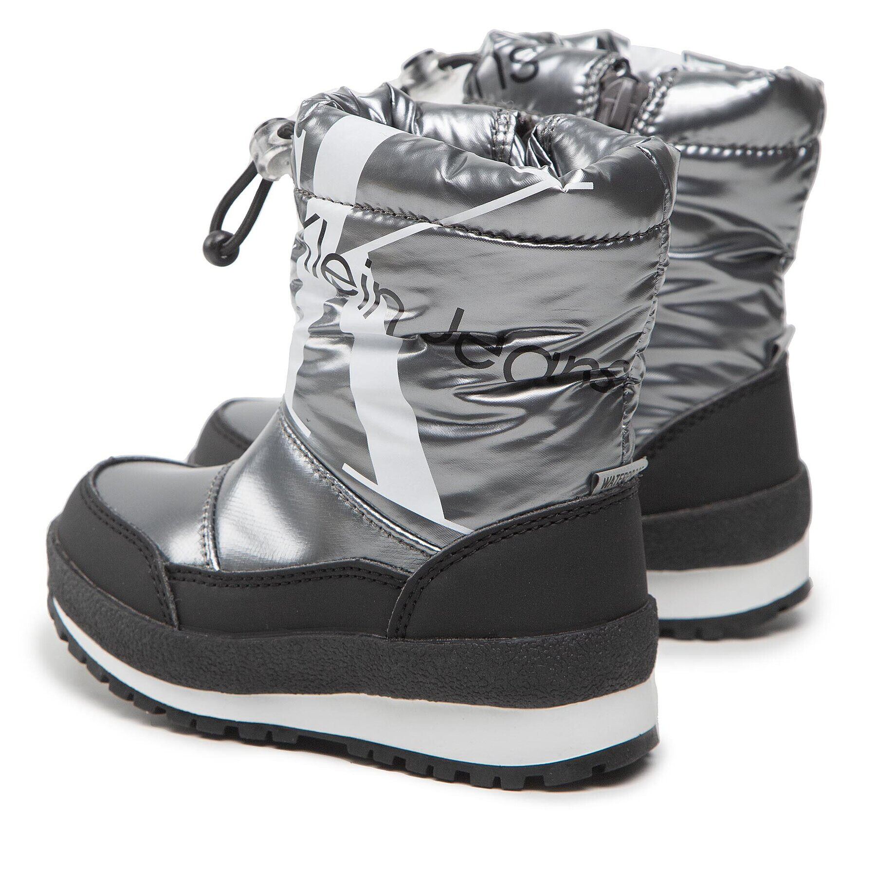 Calvin Klein Jeans Апрески Snow Boot V3A6-80310-1240 Сребрист - Pepit.bg