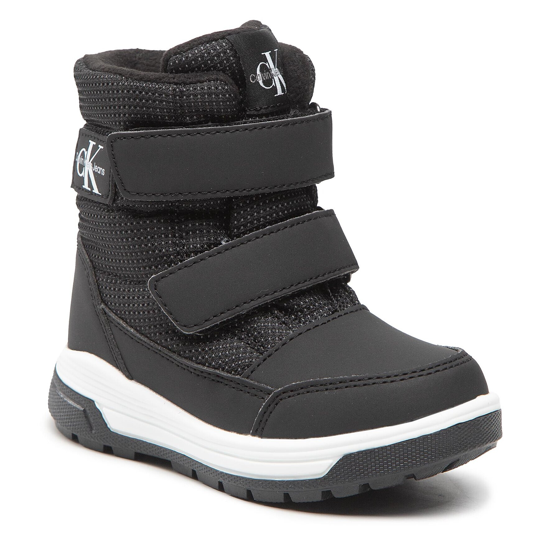 Calvin Klein Jeans Апрески Snow Boot V3X6-80417-1474 M Черен - Pepit.bg