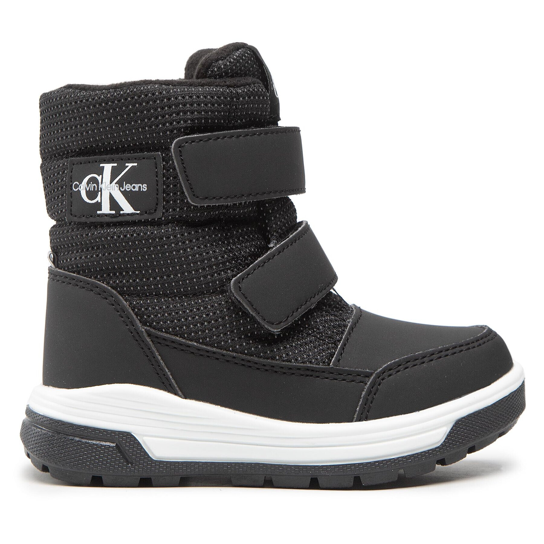 Calvin Klein Jeans Апрески Snow Boot V3X6-80417-1474 M Черен - Pepit.bg