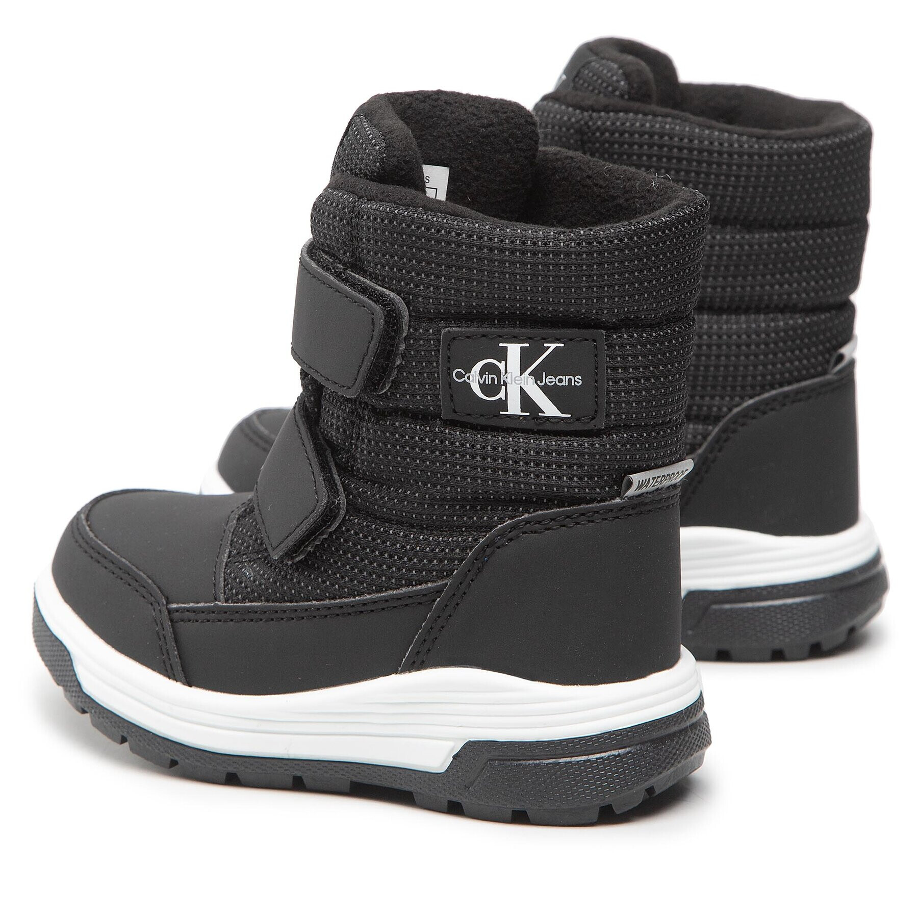 Calvin Klein Jeans Апрески Snow Boot V3X6-80417-1474 M Черен - Pepit.bg