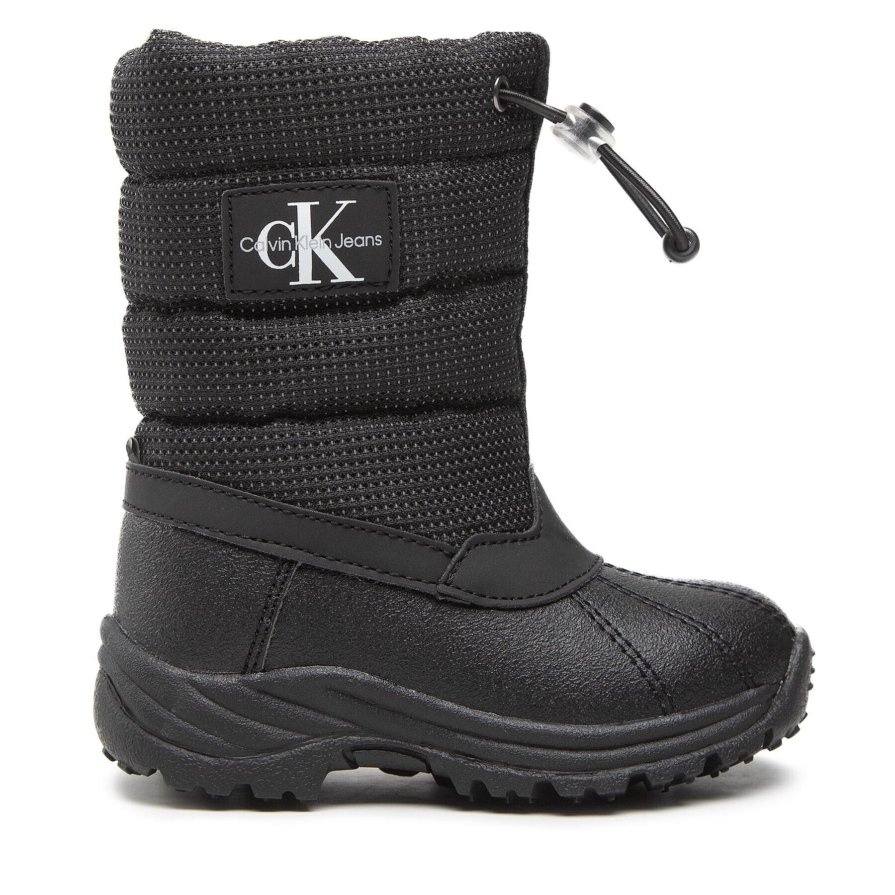 Calvin Klein Jeans Апрески Snow Boot V3X6-80419-1474 M Черен - Pepit.bg