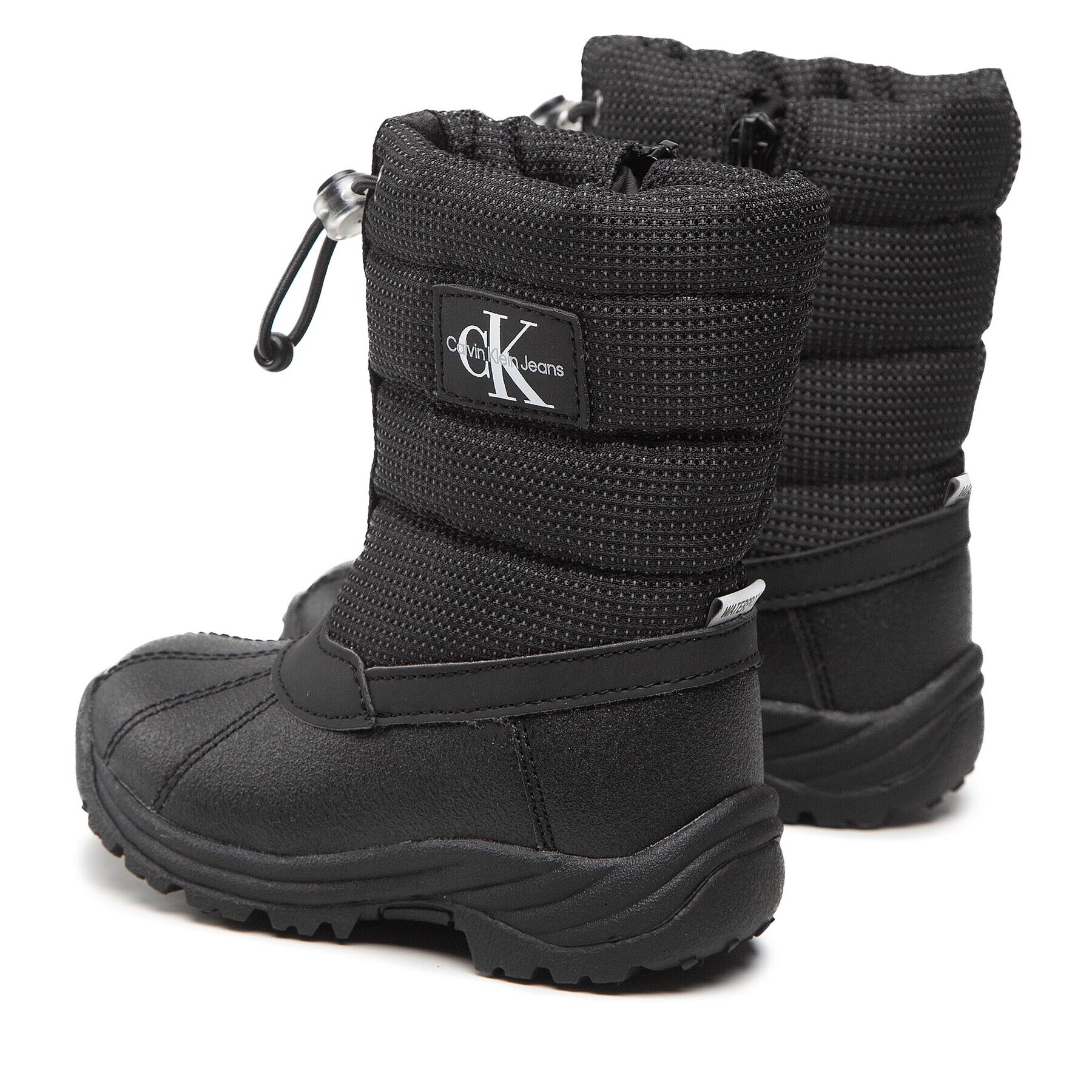 Calvin Klein Jeans Апрески Snow Boot V3X6-80419-1474 M Черен - Pepit.bg