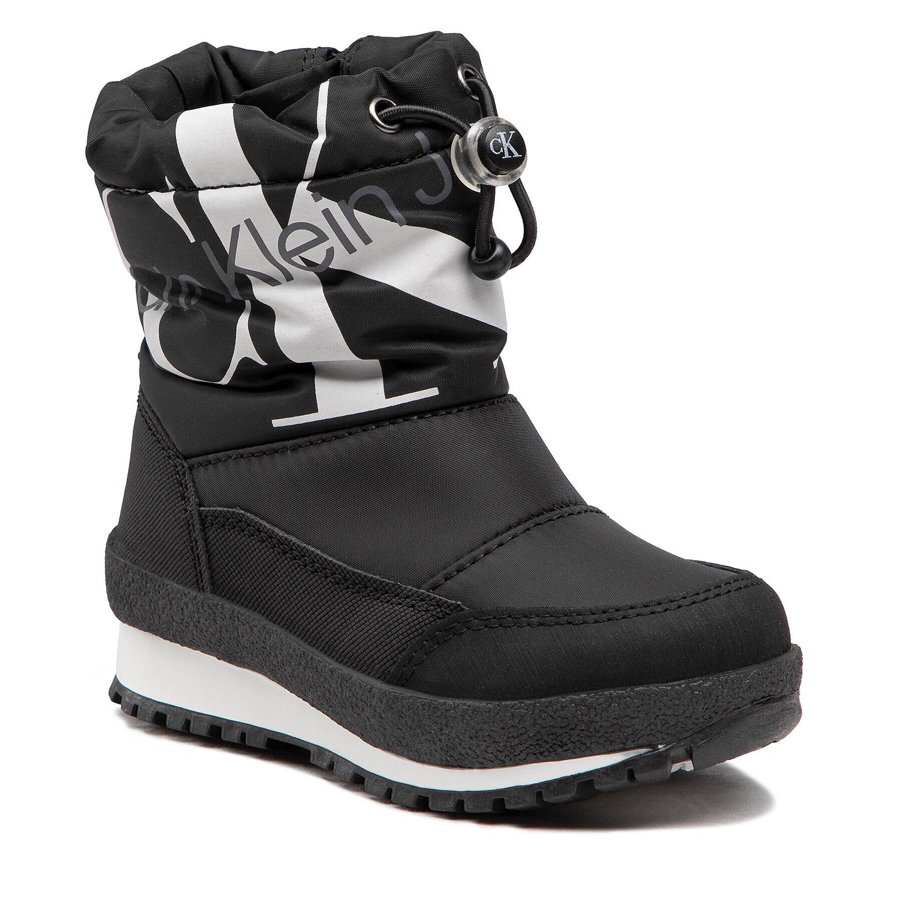 Calvin Klein Jeans Апрески Snow Boot V3X6-80423-1474 M Черен - Pepit.bg